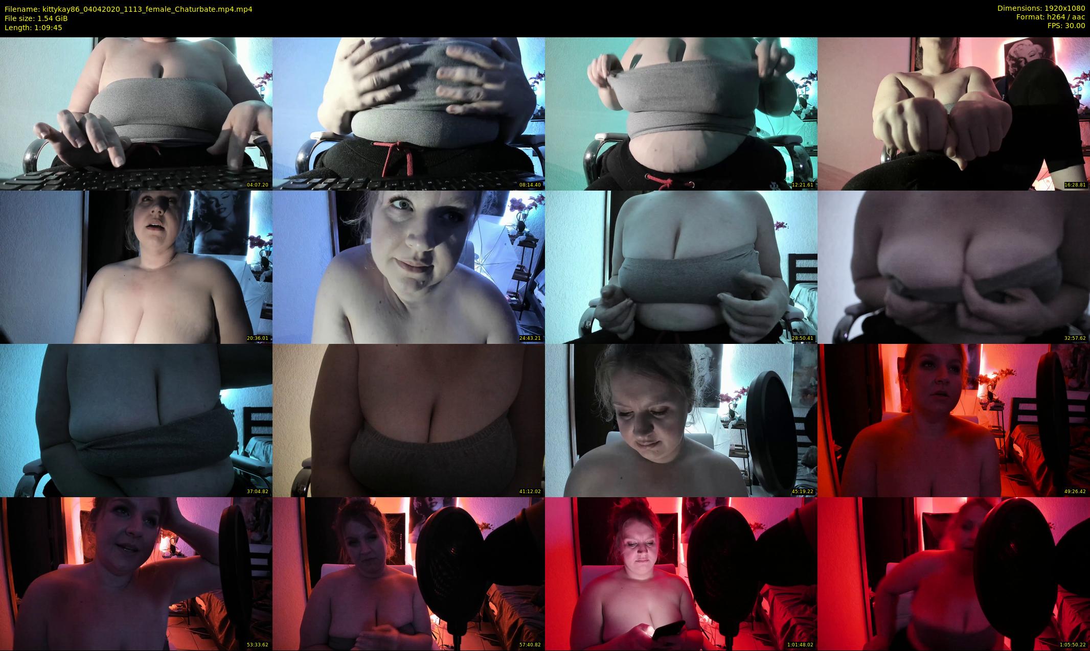 kittykay86 — 70 minute Chaturbate female cam show recording, 1080p, Apr 4, 2020