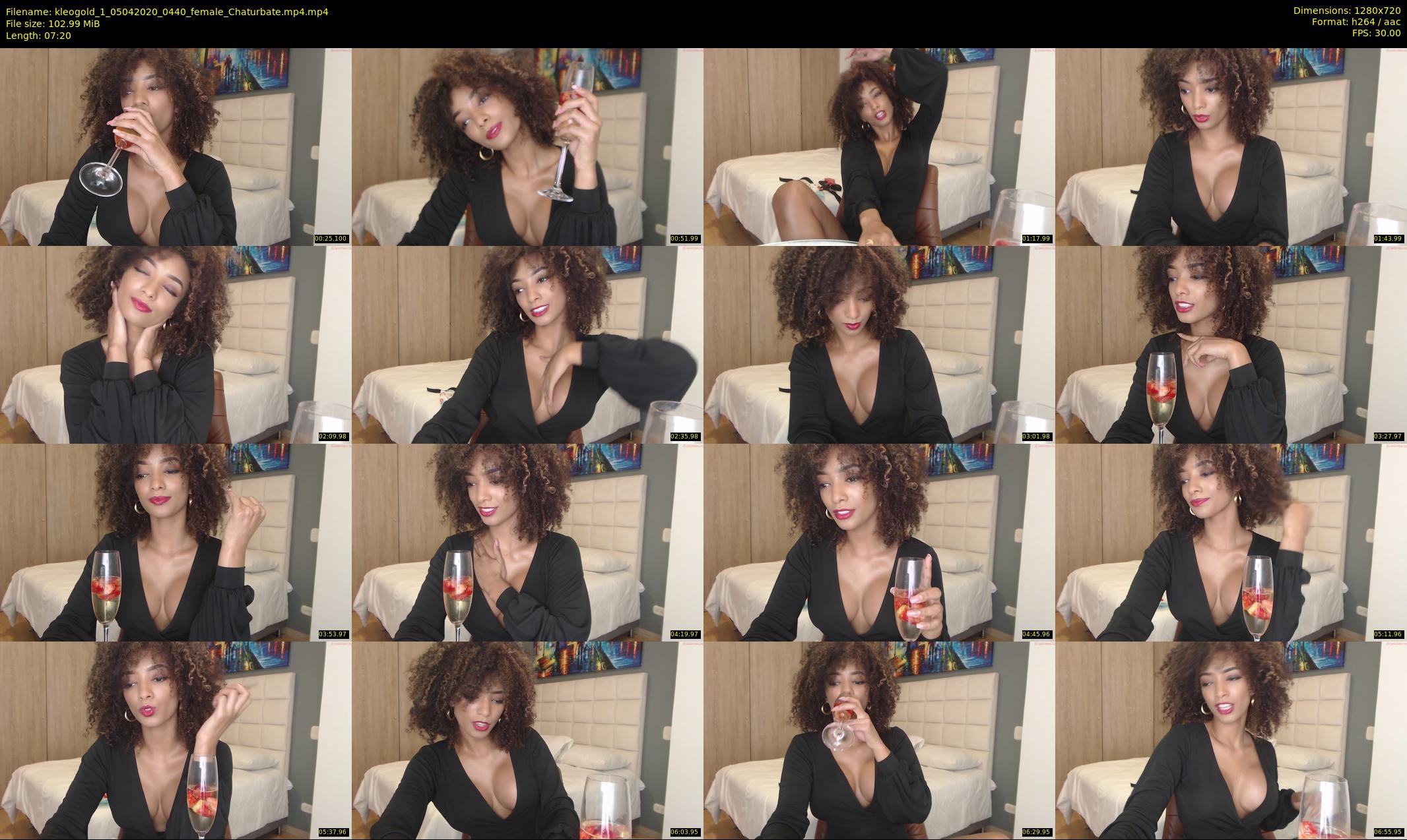 kleogold_1 — 8 minute Chaturbate female cam show recording, 720p, Apr 5, 2020