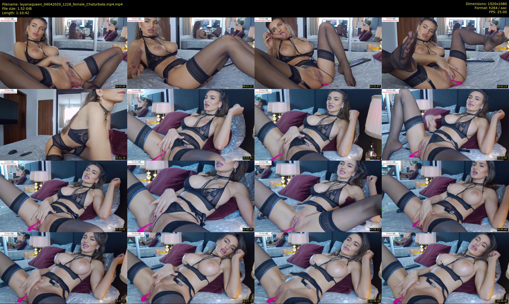layanaqueen — 71 minute Chaturbate female cam show recording, 1080p, Apr 4, 2020