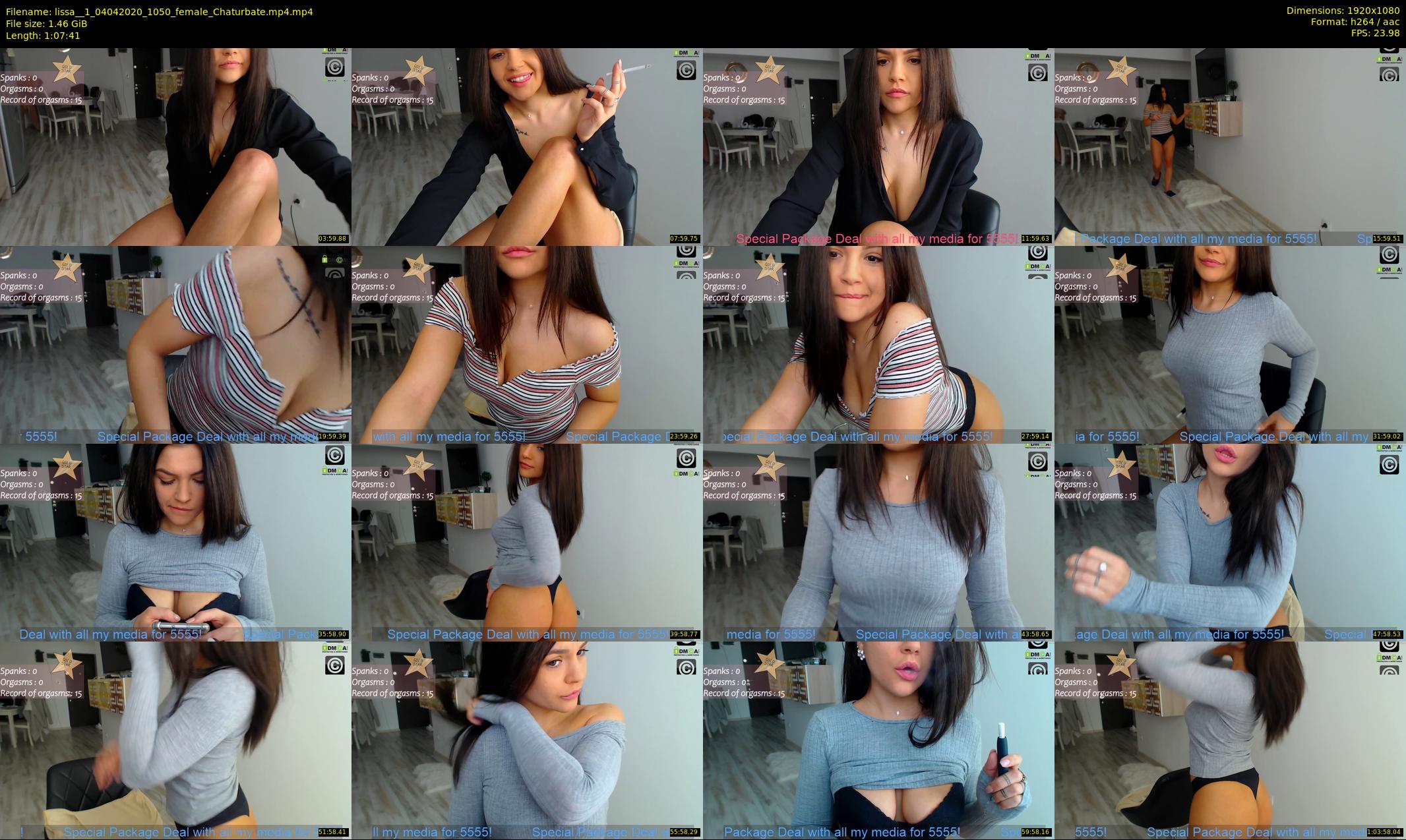 lissa__1 — 68 minute Chaturbate female cam show recording, 1080p, Apr 4, 2020