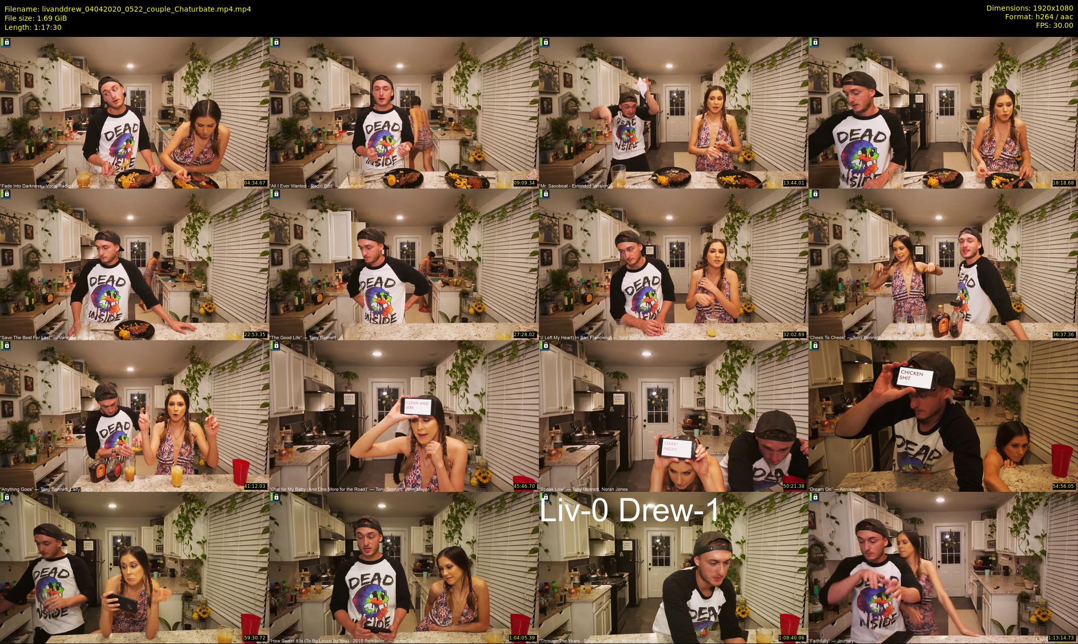 livanddrew — 78 minute Chaturbate couple cam show recording, 1080p, Apr 4, 2020