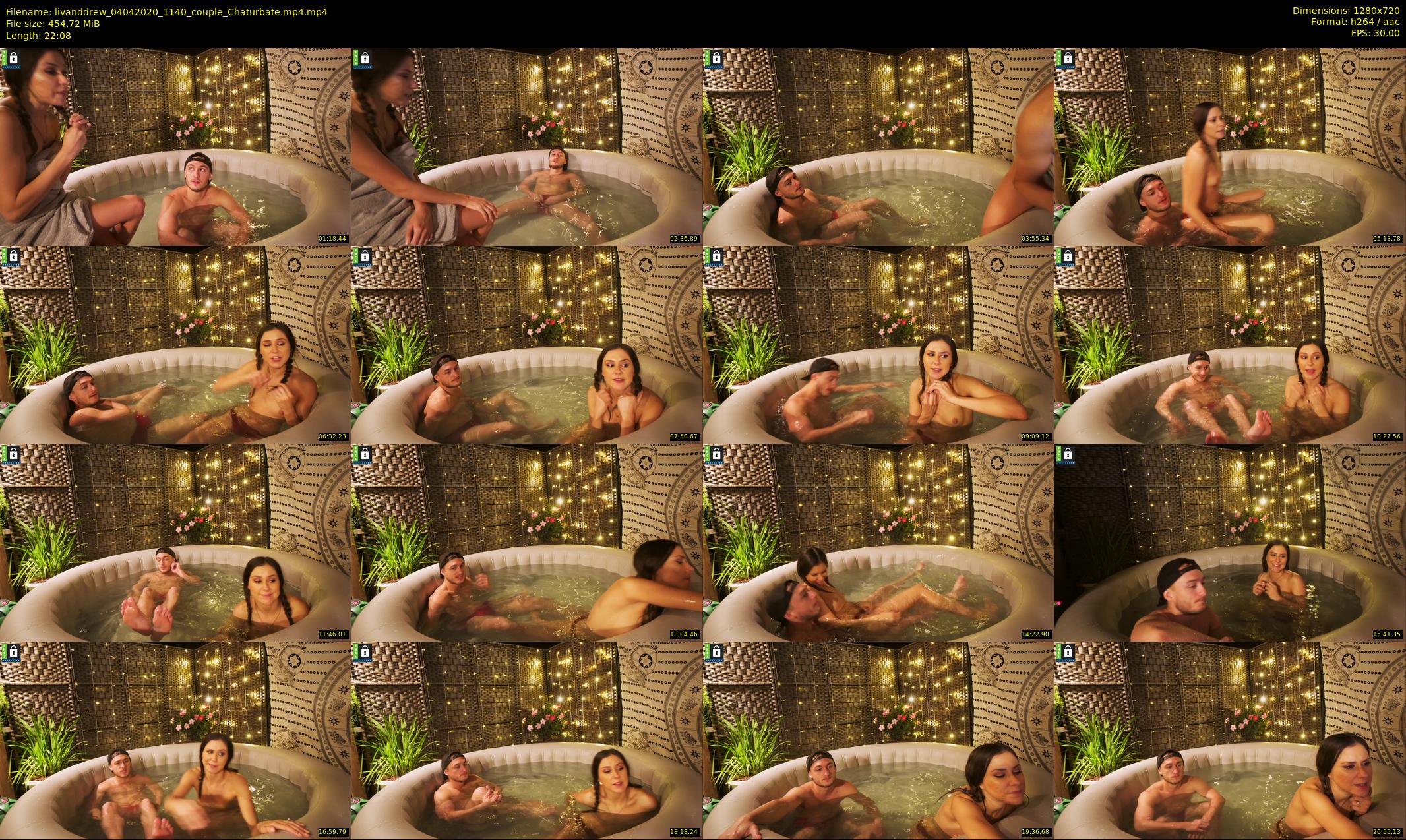 livanddrew — 23 minute Chaturbate couple cam show recording, 720p, Apr 4, 2020