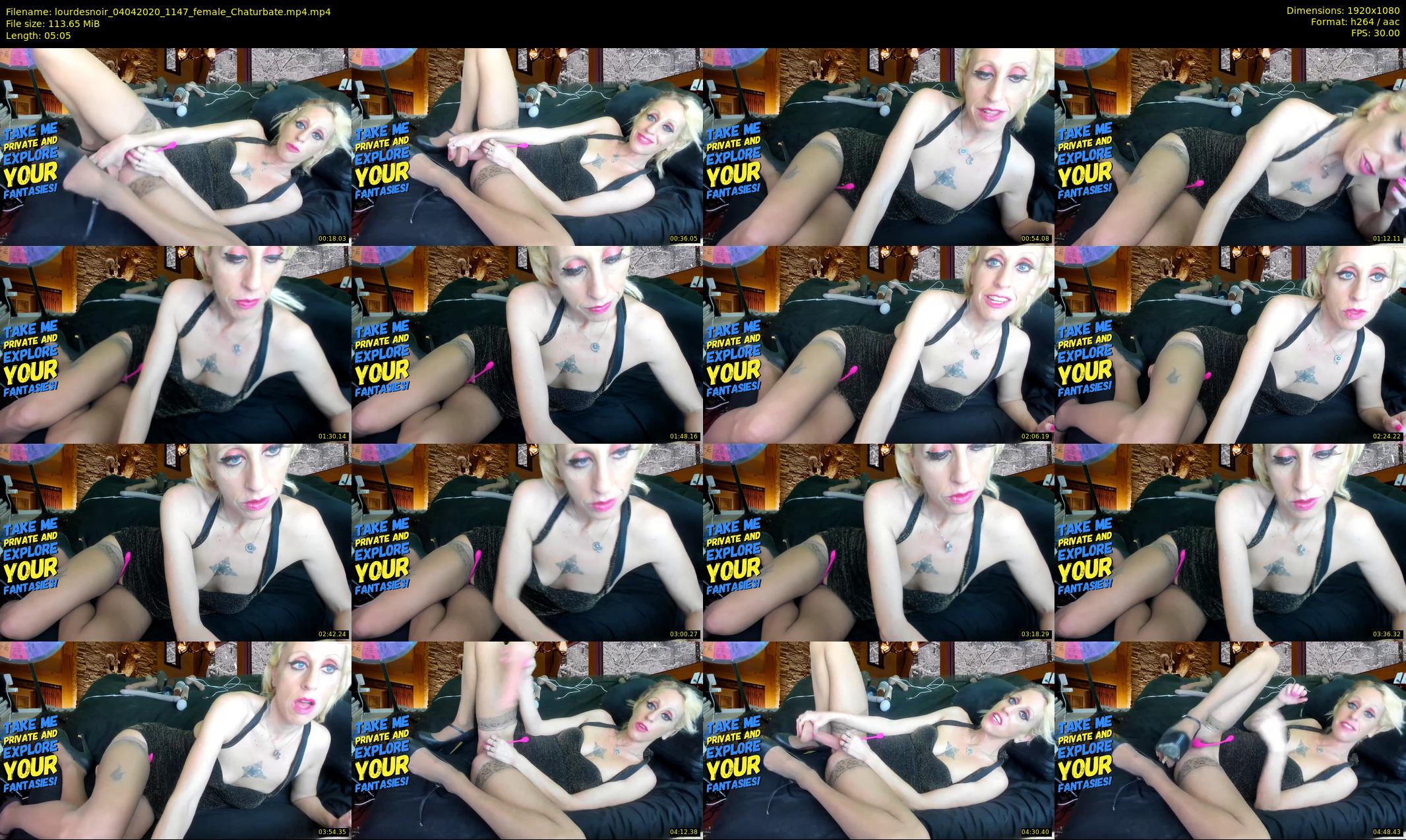 lourdesnoir — 6 minute Chaturbate female cam show recording, 1080p, Apr 4, 2020