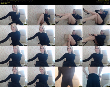 mallinia — 5 minute Chaturbate female cam show recording, 720p, Apr 4, 2020
