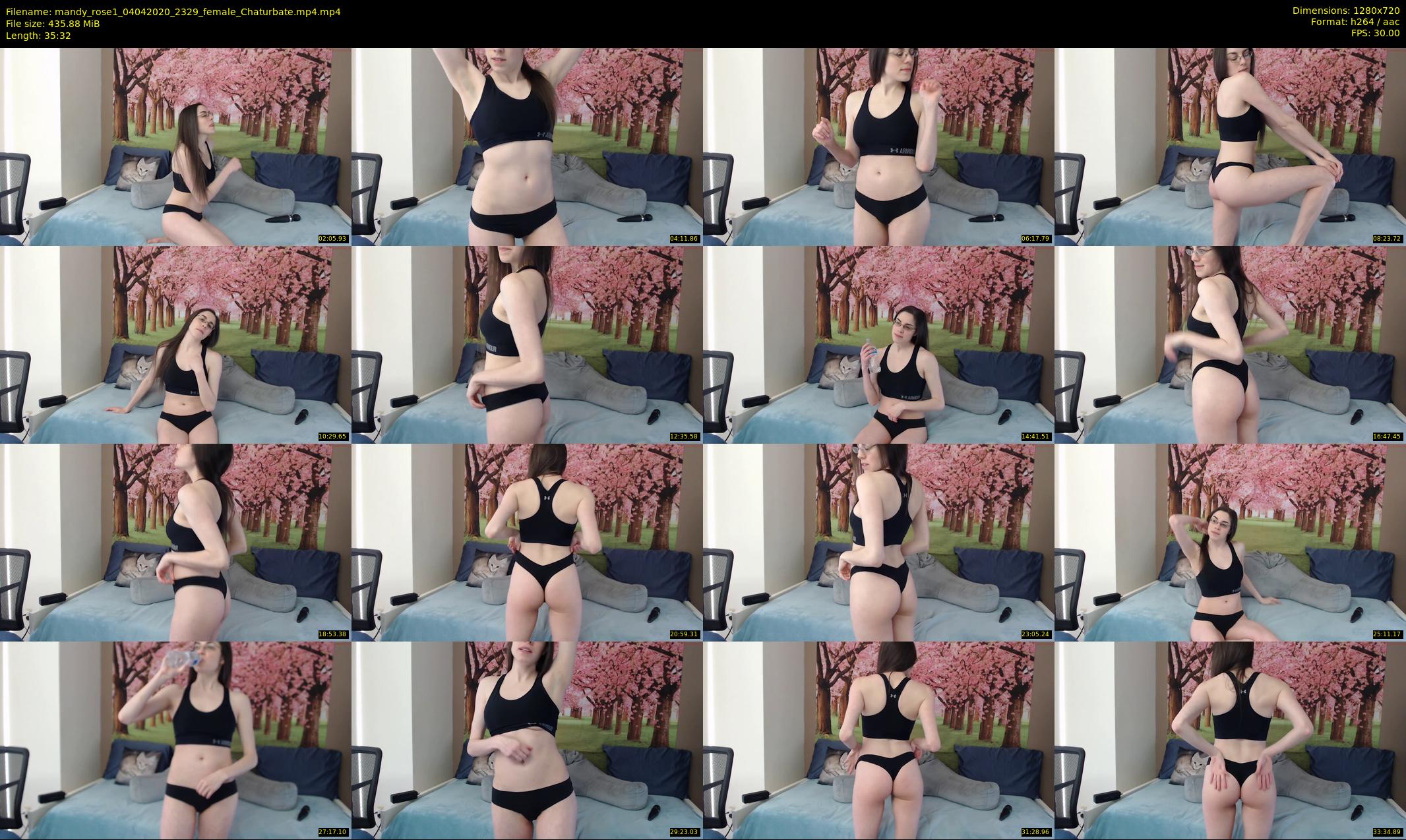 mandy_rose1 — 36 minute Chaturbate female cam show recording, 720p, Apr 4, 2020