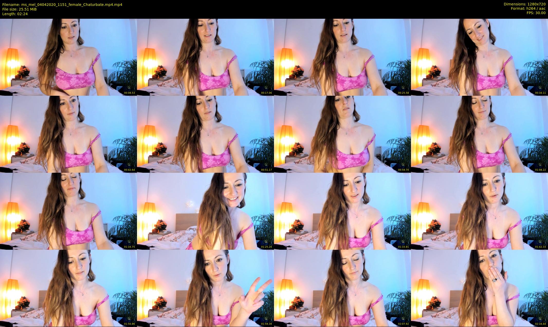ms_mel — 3 minute Chaturbate female cam show recording, 720p, Apr 4, 2020