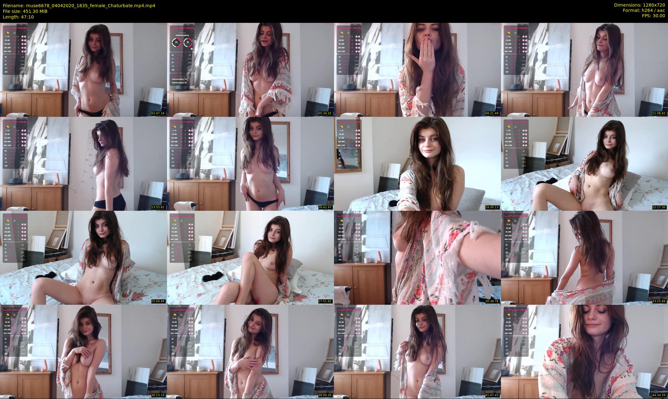 muse6678 — 48 minute Chaturbate female cam show recording, 720p, Apr 4, 2020