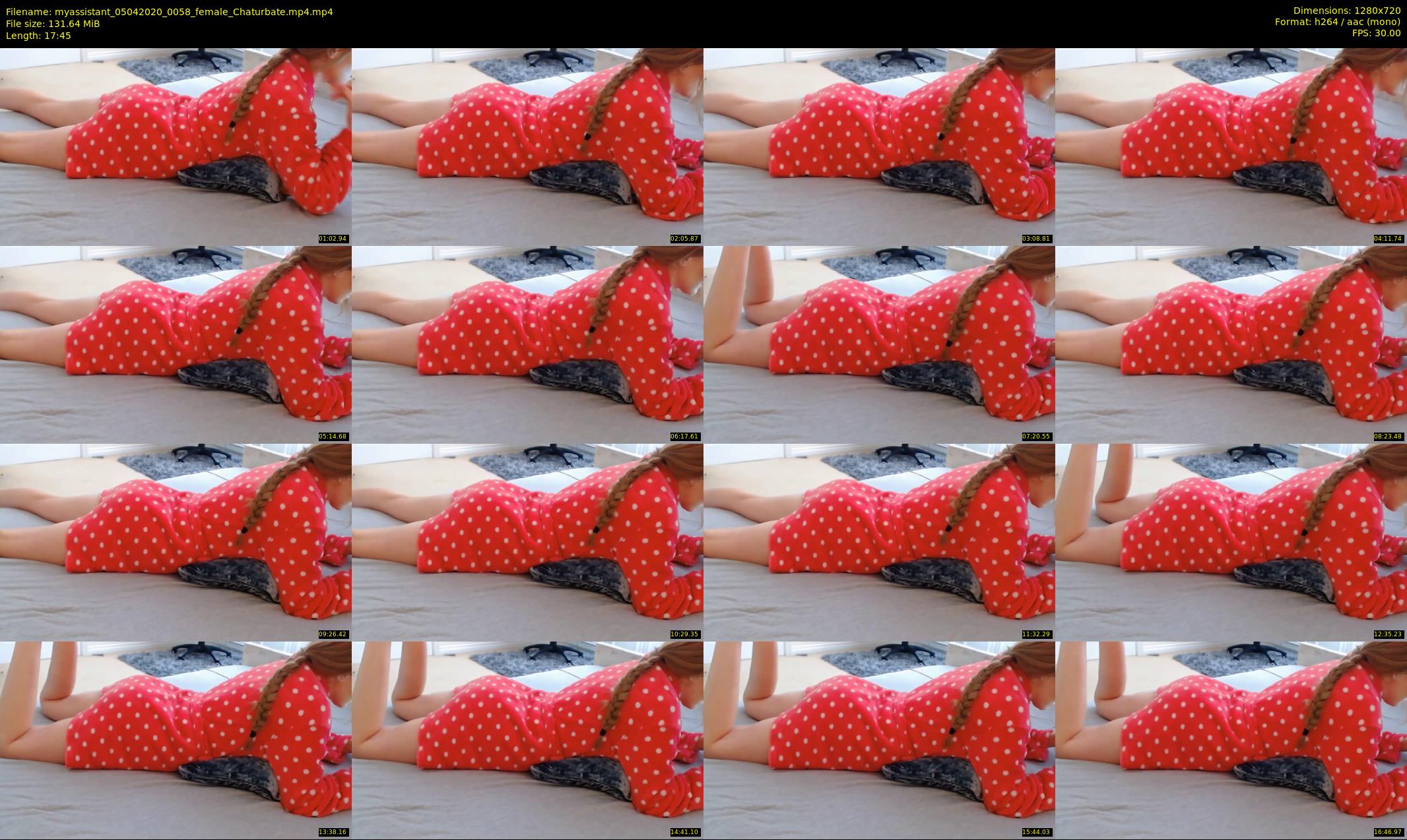 myassistant — 18 minute Chaturbate female cam show recording, 720p, Apr 5, 2020