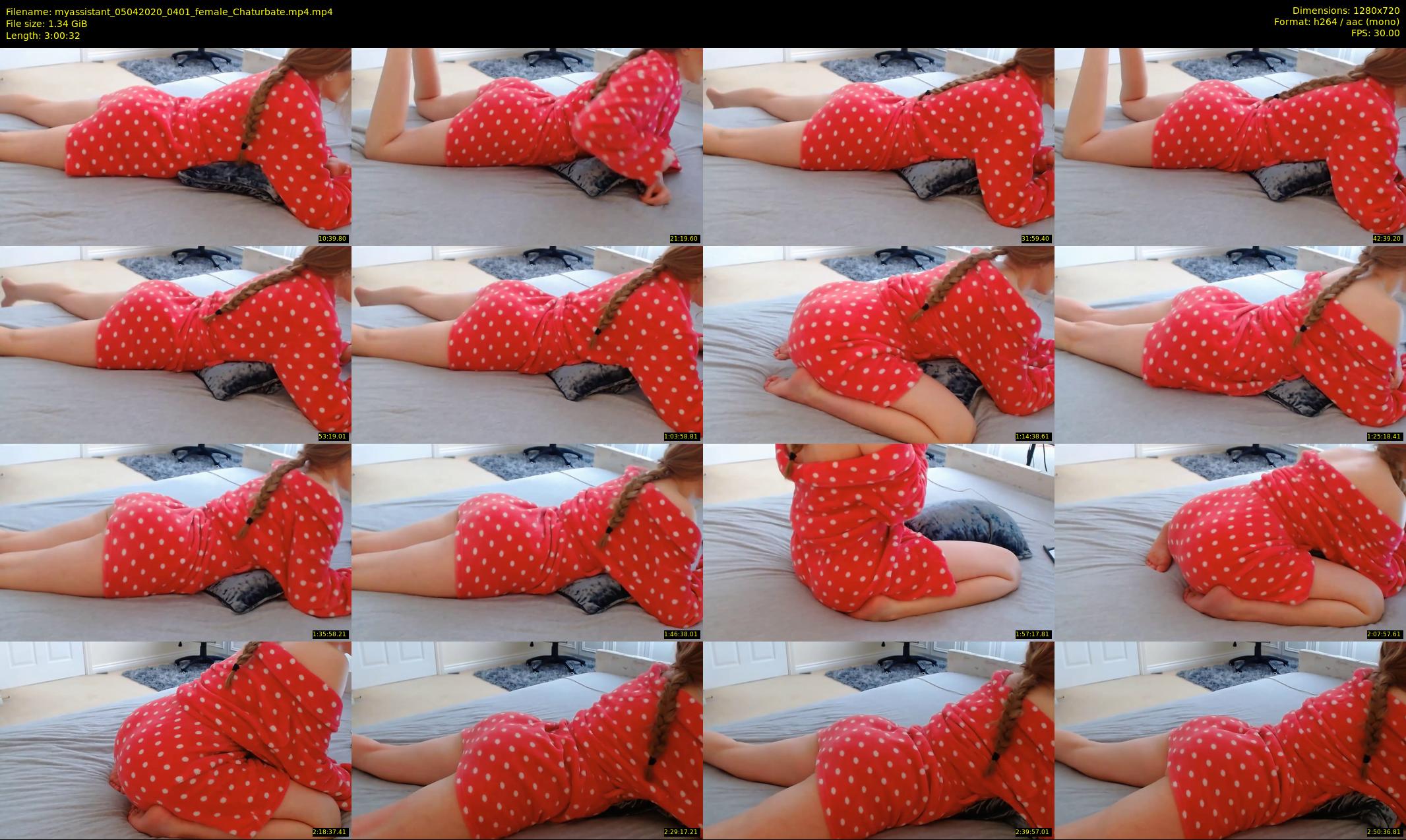 myassistant — 181 minute Chaturbate female cam show recording, 720p, Apr 5, 2020