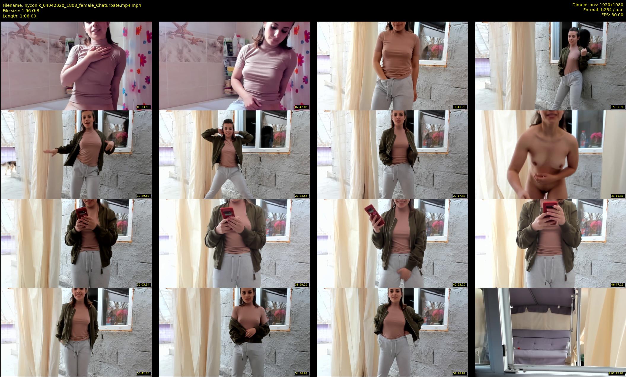 nyconik — 66 minute Chaturbate female cam show recording, 1080p, Apr 4, 2020