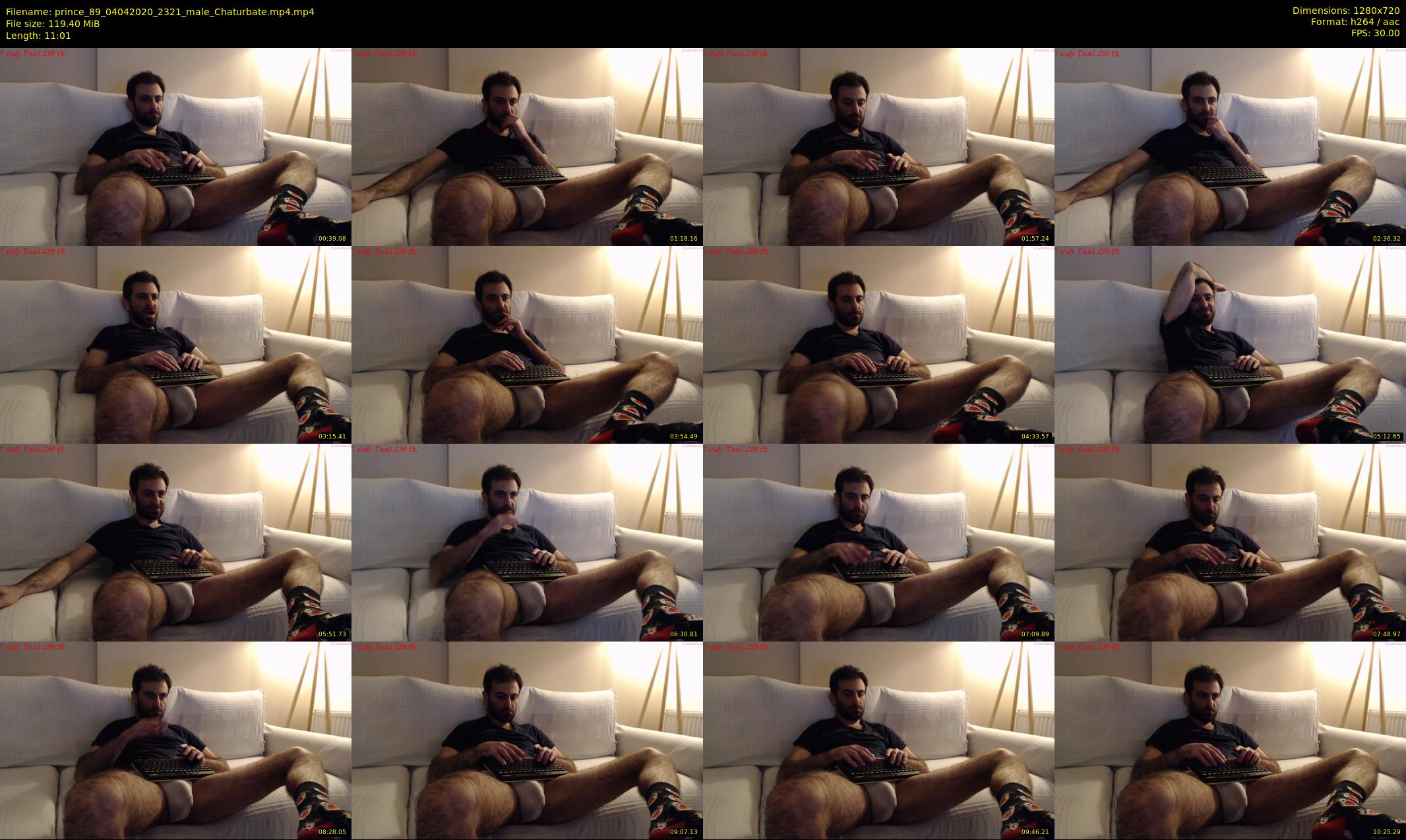 prince_89 — 12 minute Chaturbate male cam show recording, 720p, Apr 4, 2020
