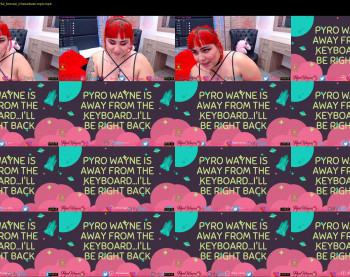 pyrowayne — 27 minute Chaturbate female cam show recording, 720p, Apr 5, 2020