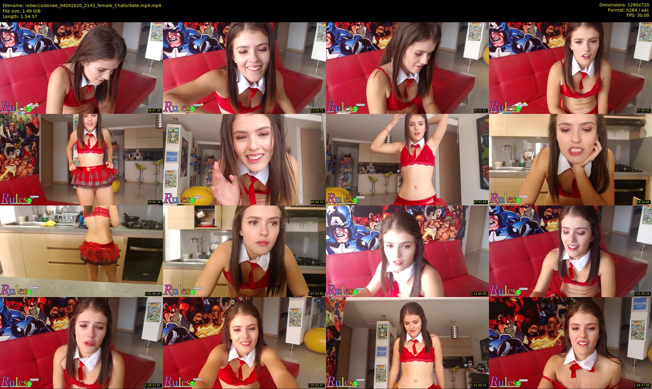 rebeccastonee — 115 minute Chaturbate female cam show recording, 720p, Apr 4, 2020
