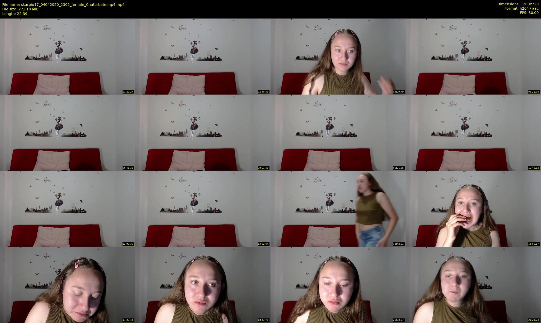 skarpio17 — 23 minute Chaturbate female cam show recording, 720p, Apr 4, 2020