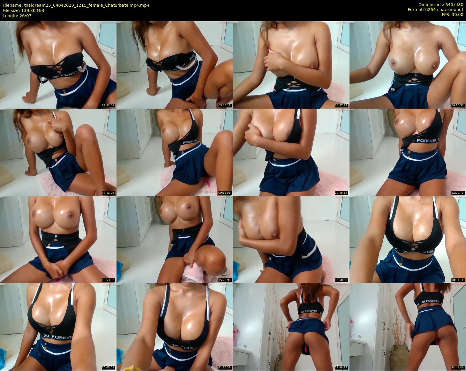 thaidream25 — 27 minute Chaturbate female cam show recording, 480p, Apr 4, 2020