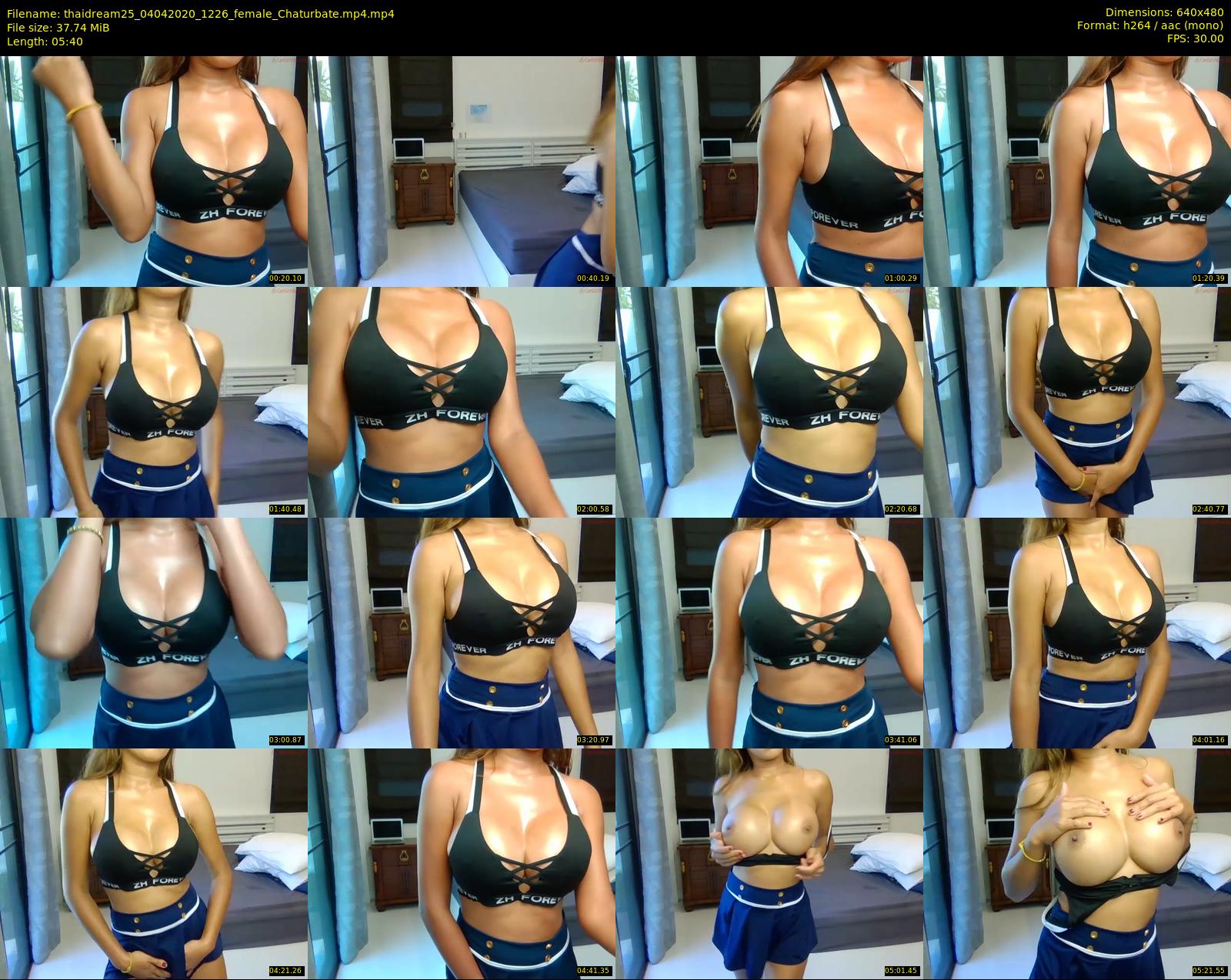 thaidream25 — 6 minute Chaturbate female cam show recording, 480p, Apr 4, 2020