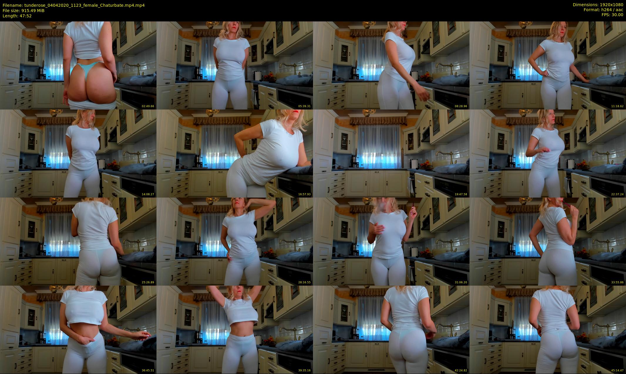 tunderose — 48 minute Chaturbate female cam show recording, 1080p, Apr 4, 2020