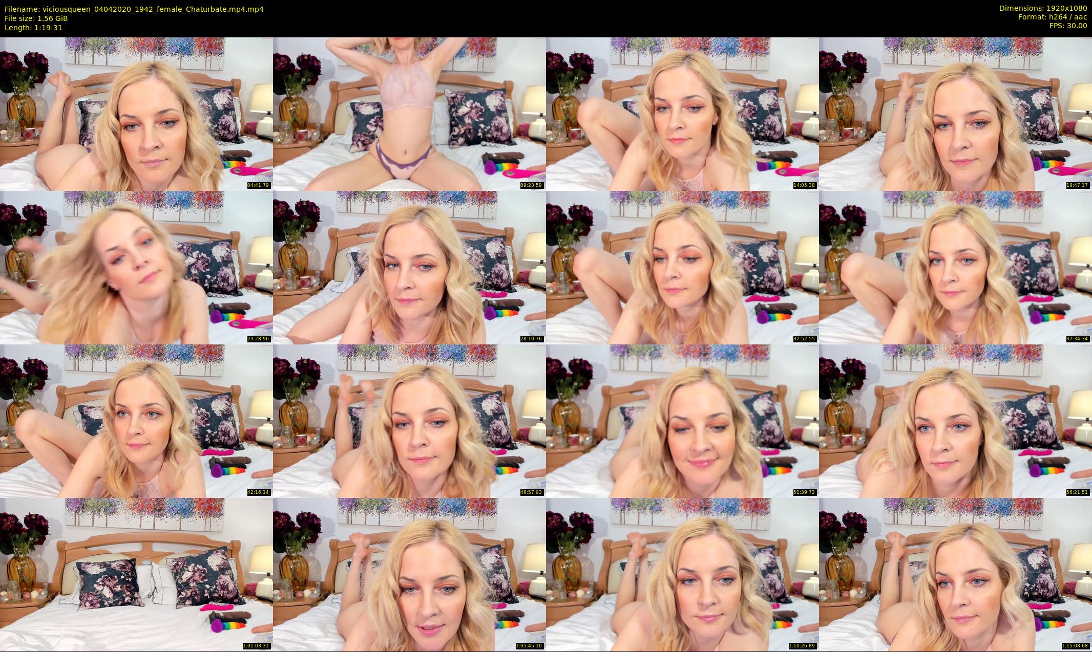 viciousqueen — 80 minute Chaturbate female cam show recording, 1080p, Apr 4, 2020