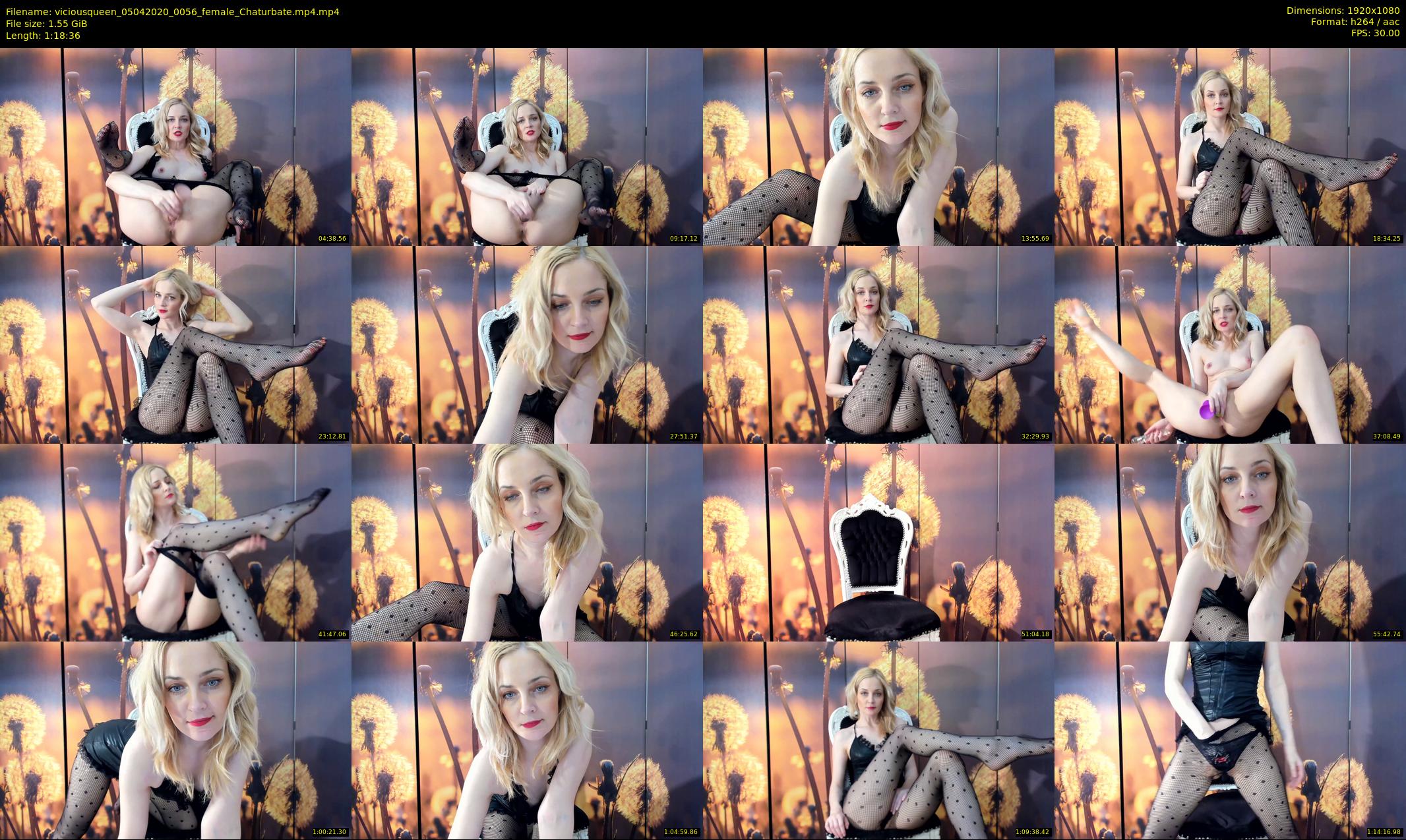 viciousqueen — 79 minute Chaturbate female cam show recording, 1080p, Apr 5, 2020