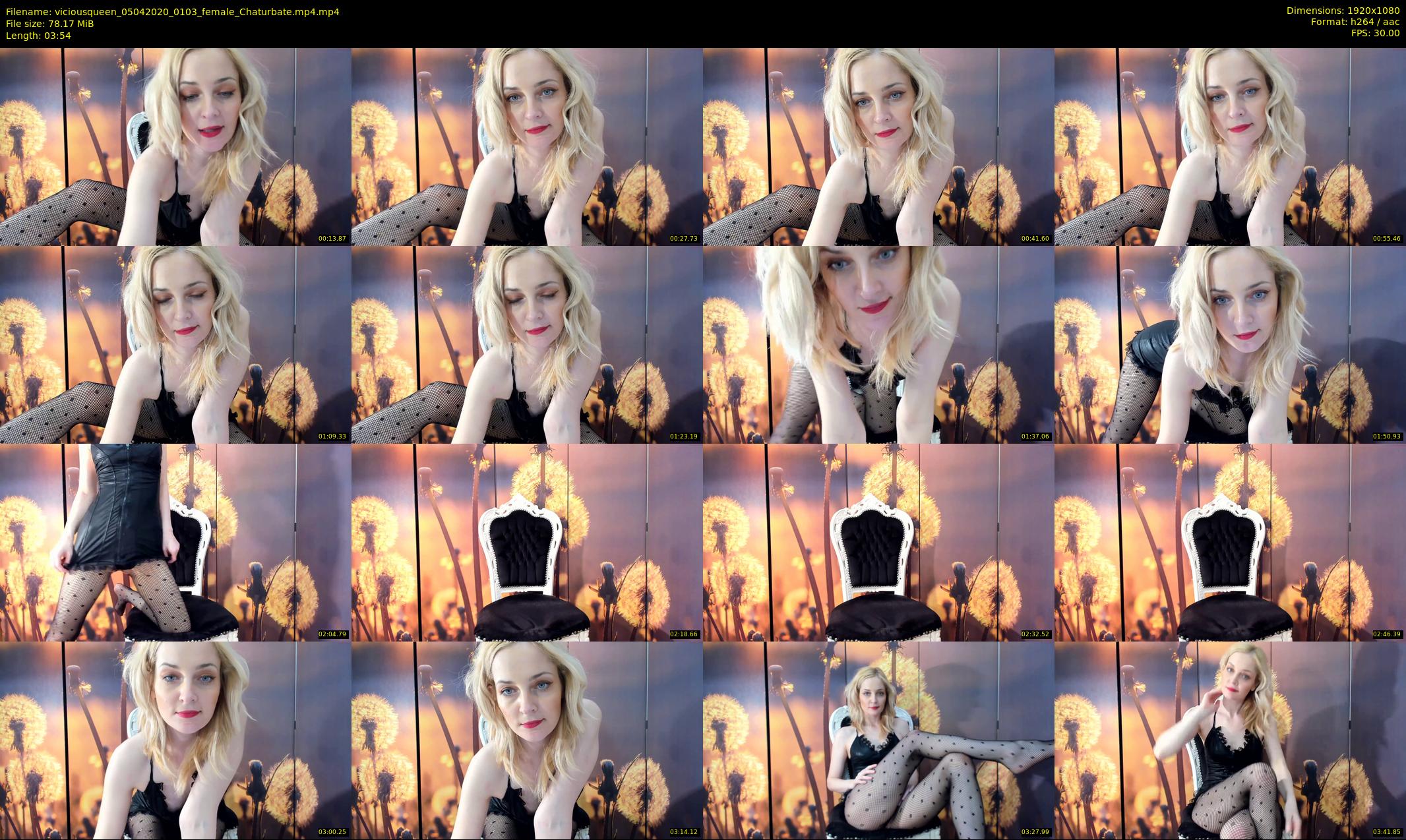 viciousqueen — 4 minute Chaturbate female cam show recording, 1080p, Apr 5, 2020