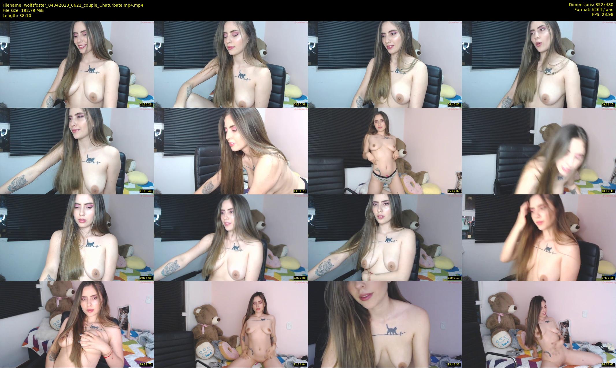 wolfsfoster — 39 minute Chaturbate couple cam show recording, 480p, Apr 4, 2020