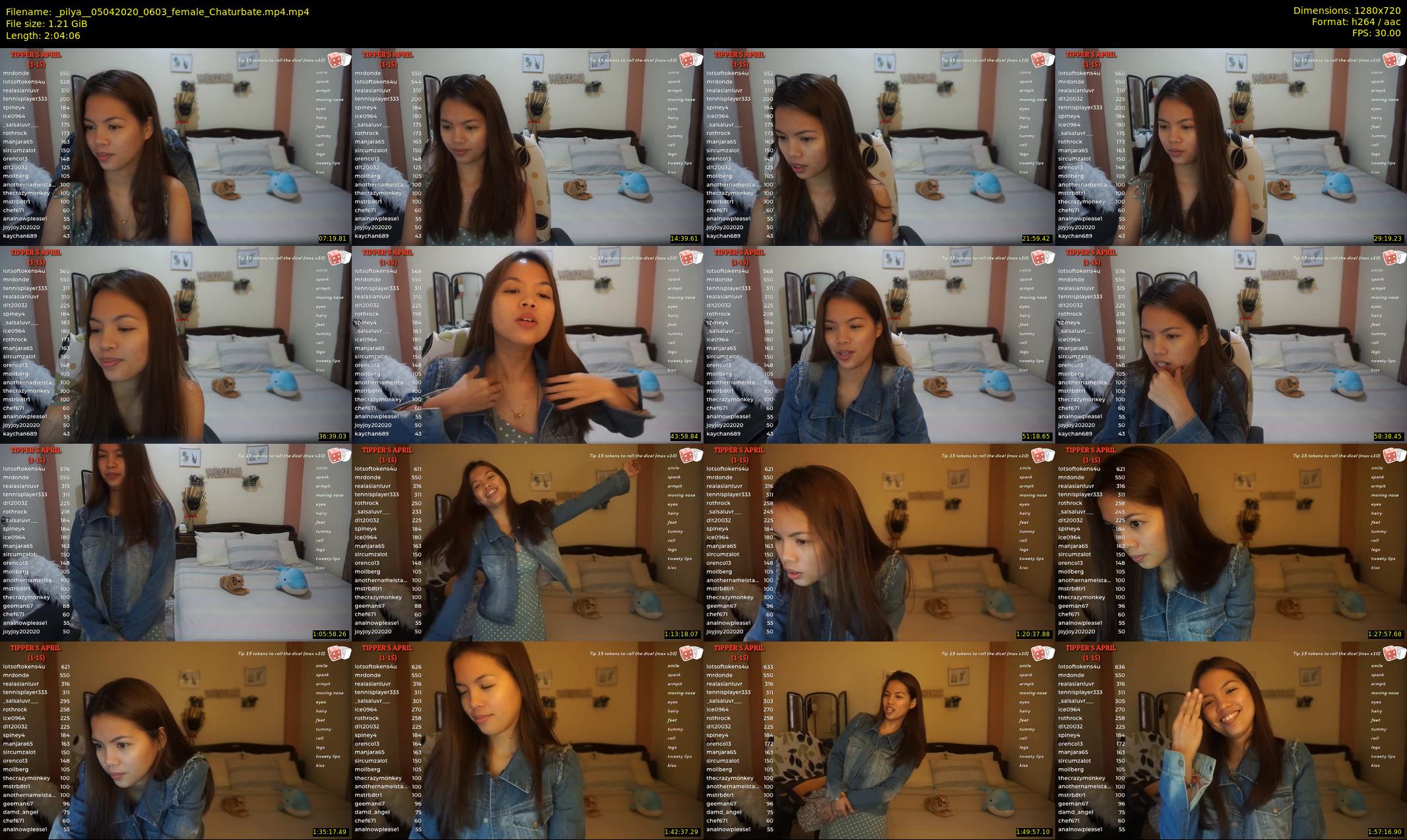 _pilya_ — 125 minute Chaturbate female cam show recording, 720p, Apr 5, 2020