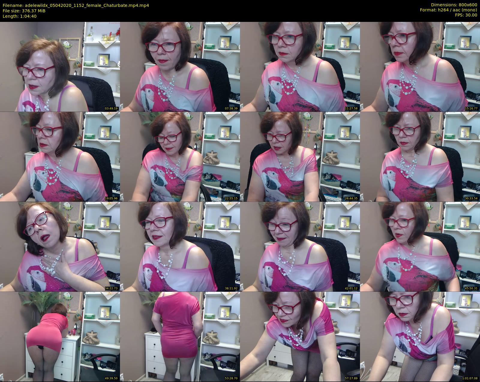 adelewildx — 65 minute Chaturbate female cam show recording, 480p, Apr 5, 2020