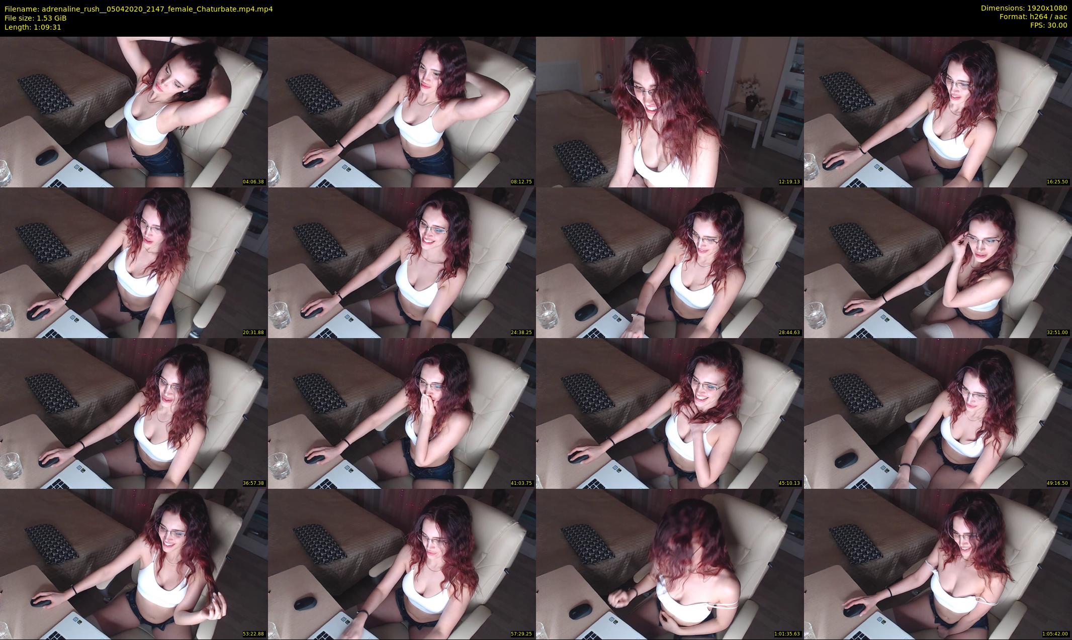 adrenaline_rush_ — 70 minute Chaturbate female cam show recording, 1080p, Apr 5, 2020