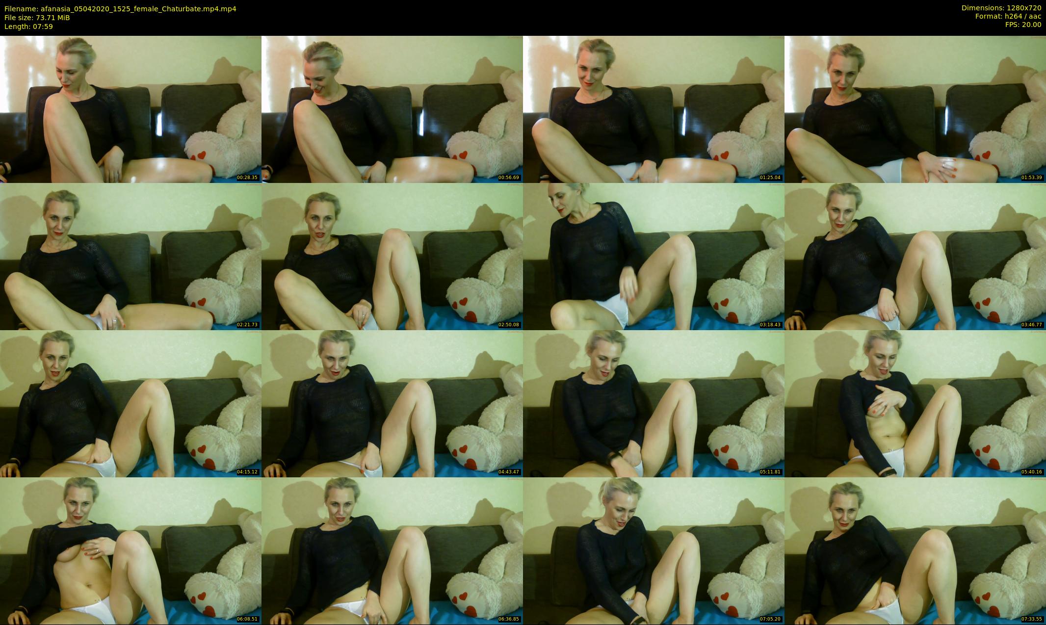 afanasia — 8 minute Chaturbate female cam show recording, 720p, Apr 5, 2020