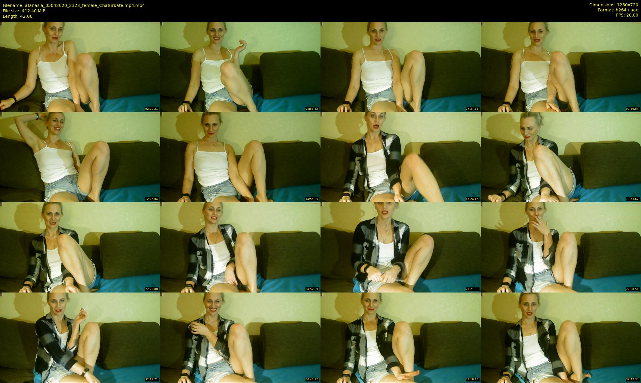 afanasia — 43 minute Chaturbate female cam show recording, 720p, Apr 5, 2020