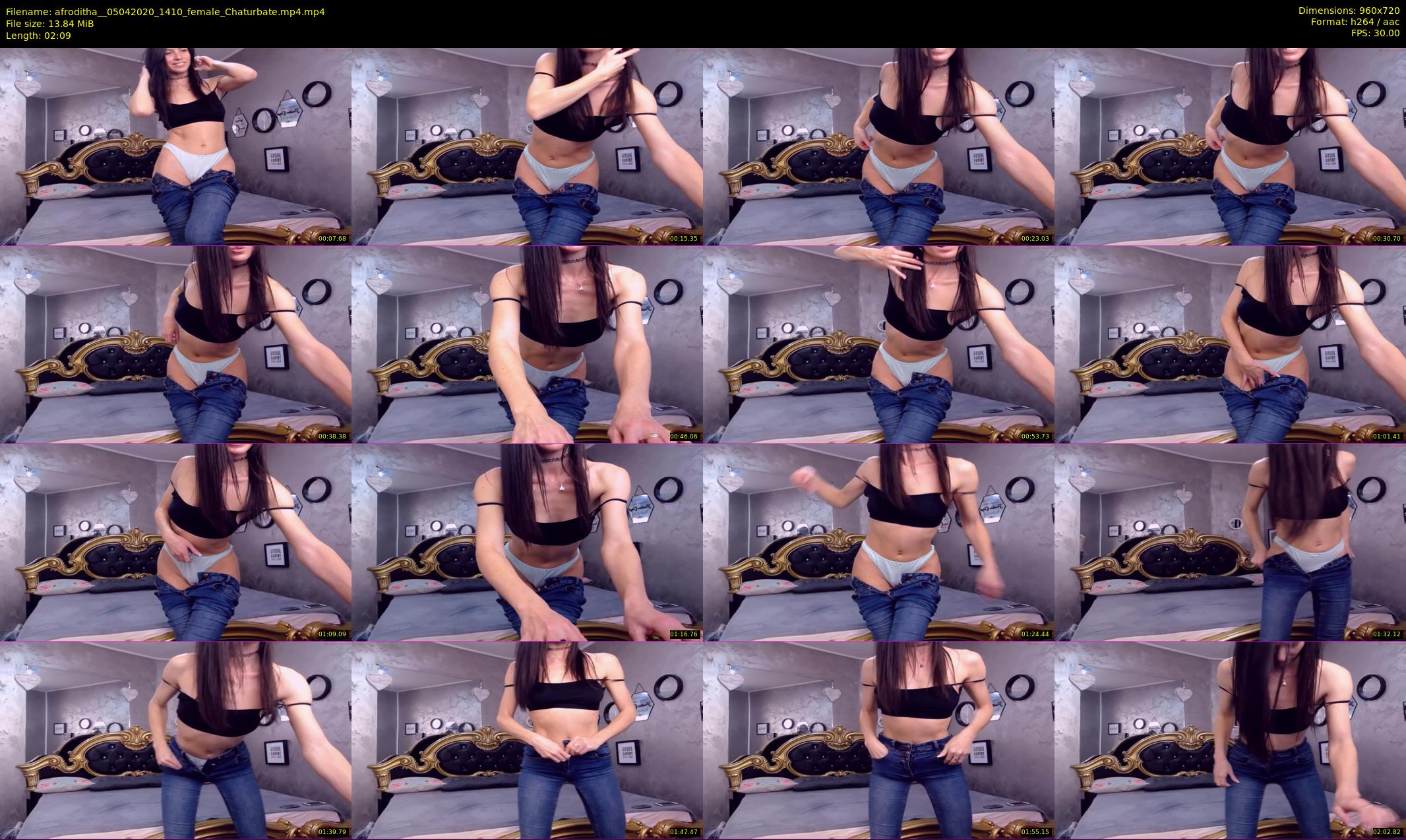 afroditha_ — 3 minute Chaturbate female cam show recording, 720p, Apr 5, 2020
