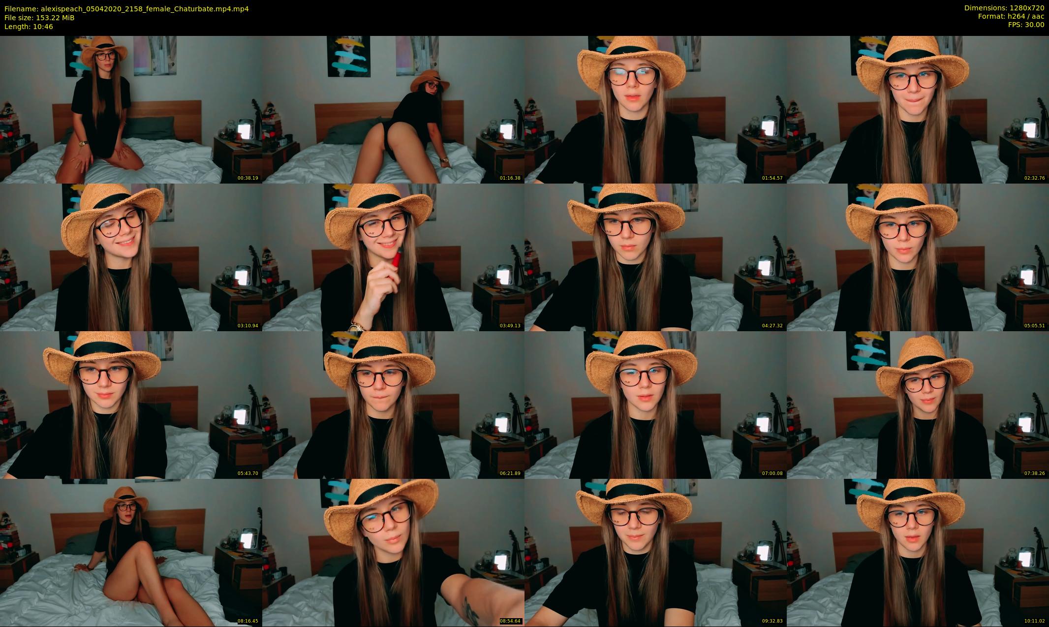 alexispeach — 11 minute Chaturbate female cam show recording, 720p, Apr 5, 2020