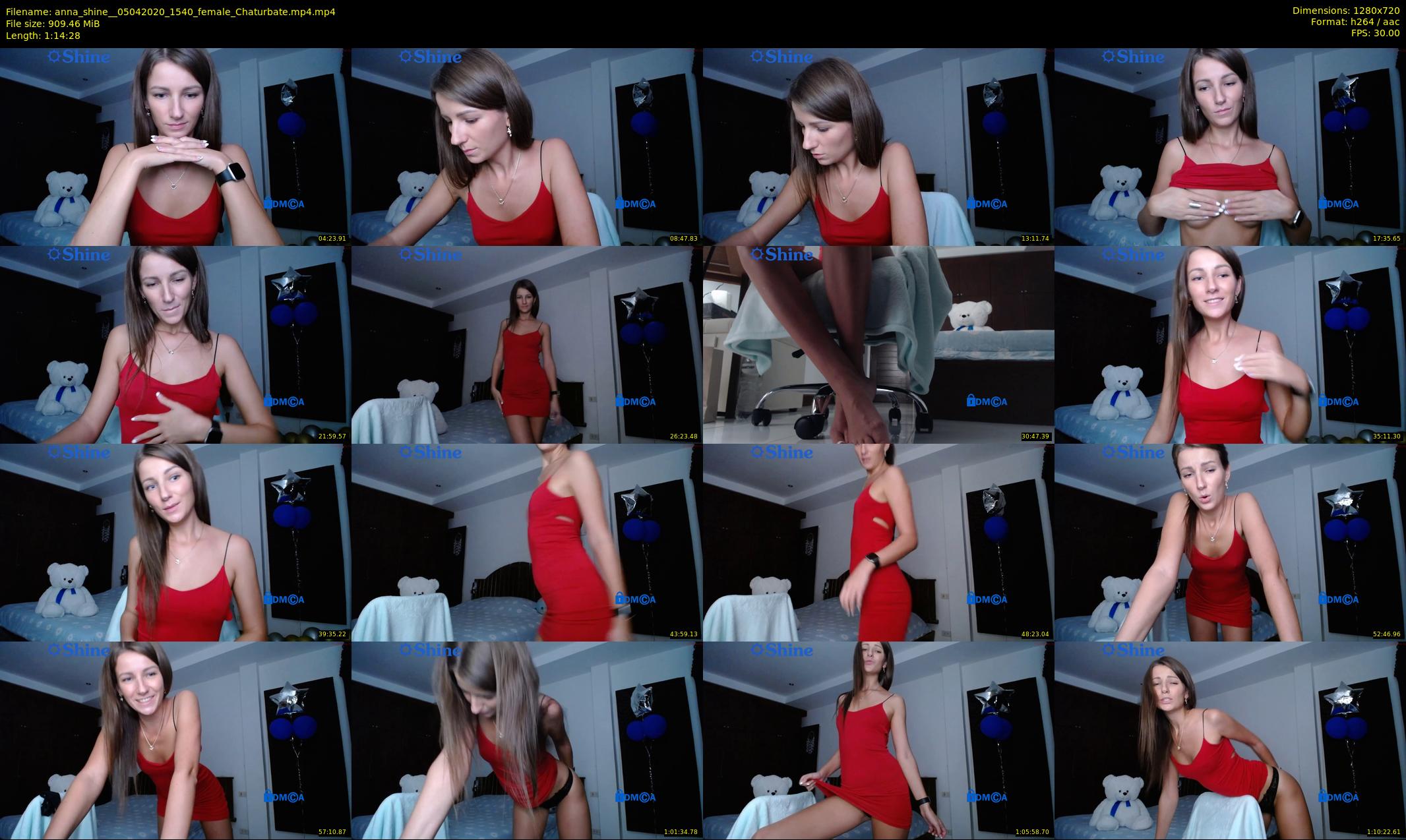 anna_shine_ — 75 minute Chaturbate female cam show recording, 720p, Apr 5, 2020