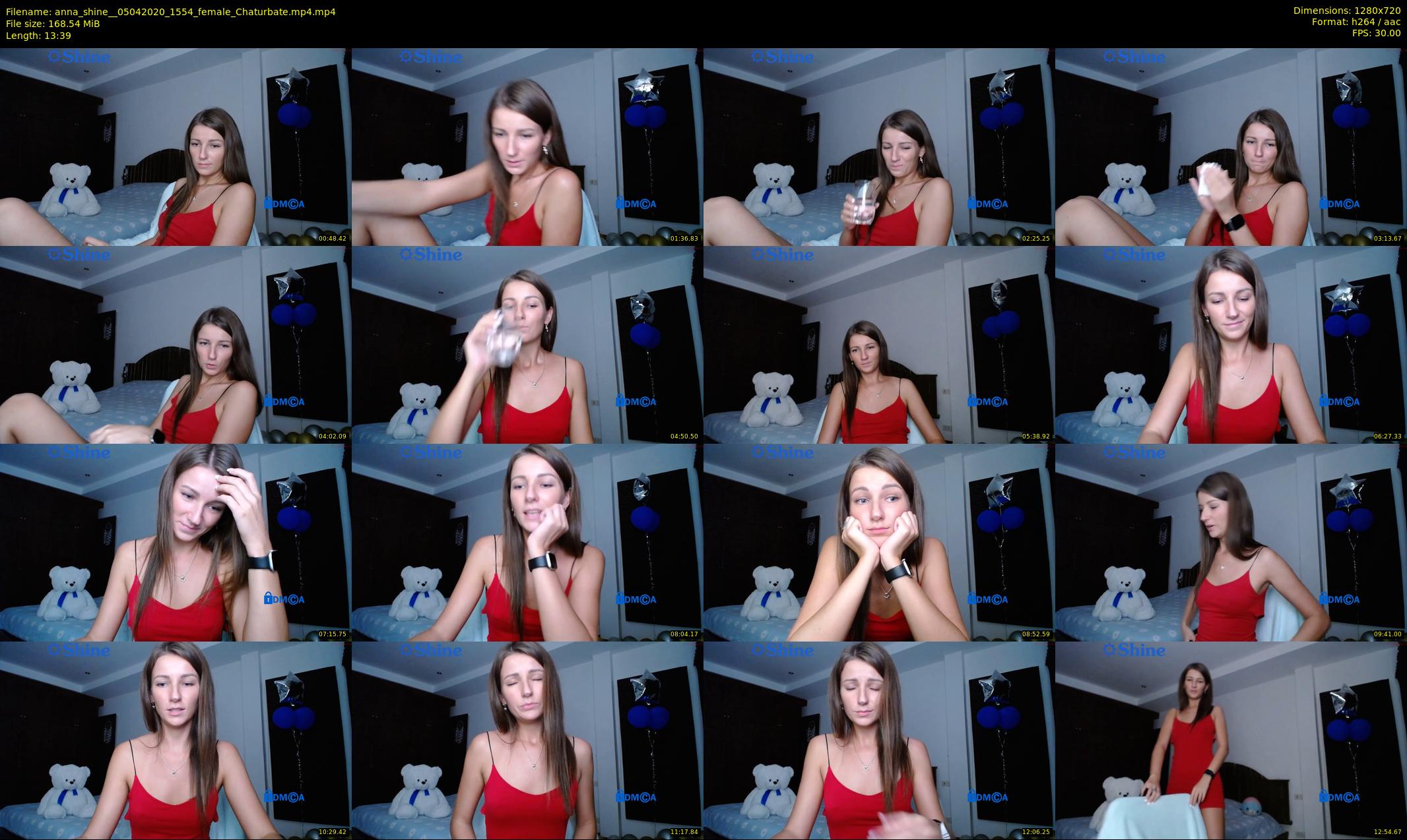 anna_shine_ — 14 minute Chaturbate female cam show recording, 720p, Apr 5, 2020
