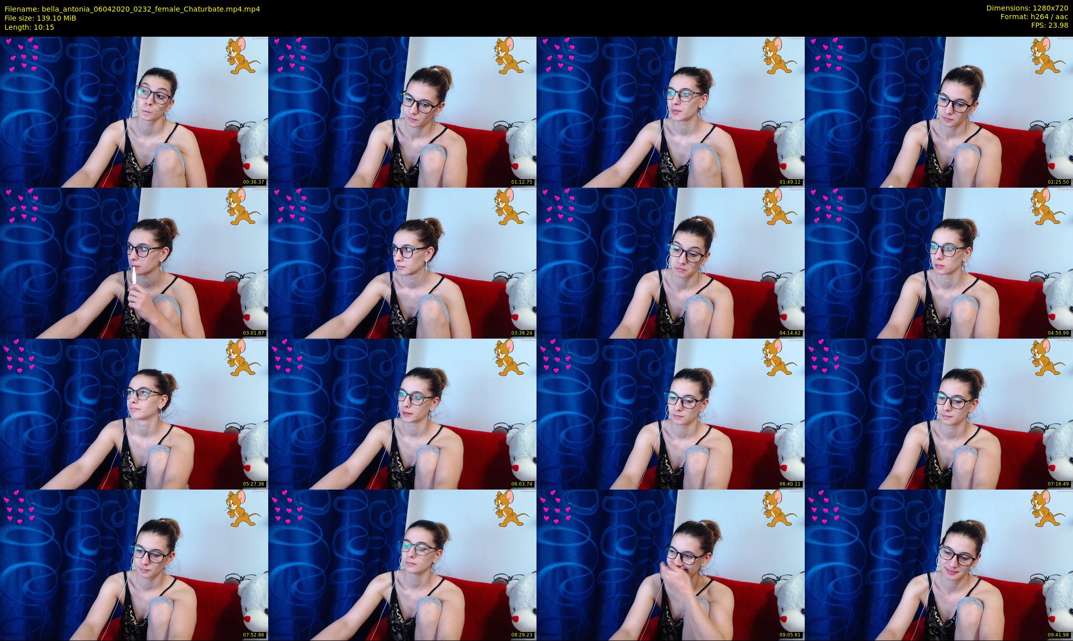 bella_antonia — 11 minute Chaturbate female cam show recording, 720p, Apr 6, 2020