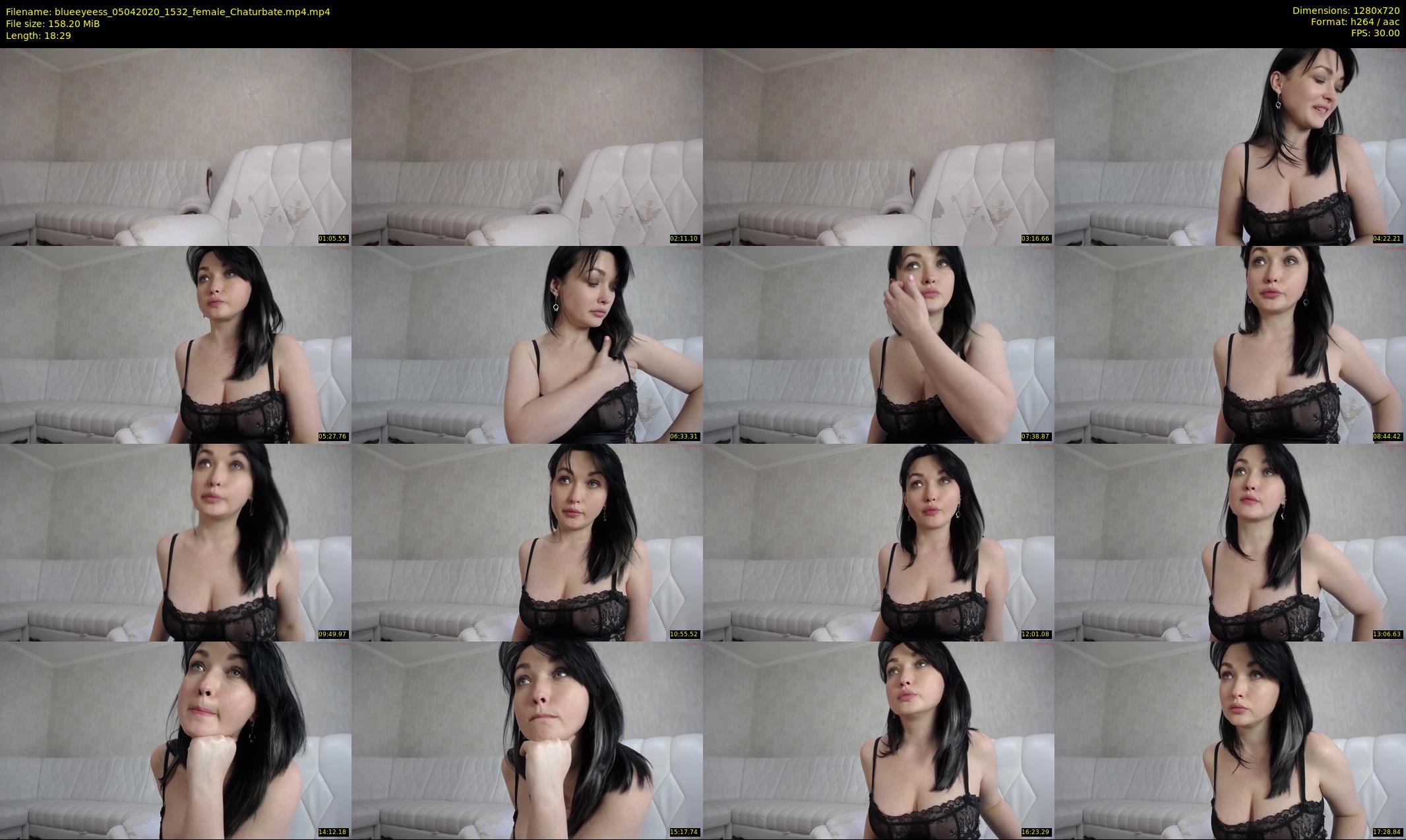 blueeyeess — 19 minute Chaturbate female cam show recording, 720p, Apr 5, 2020