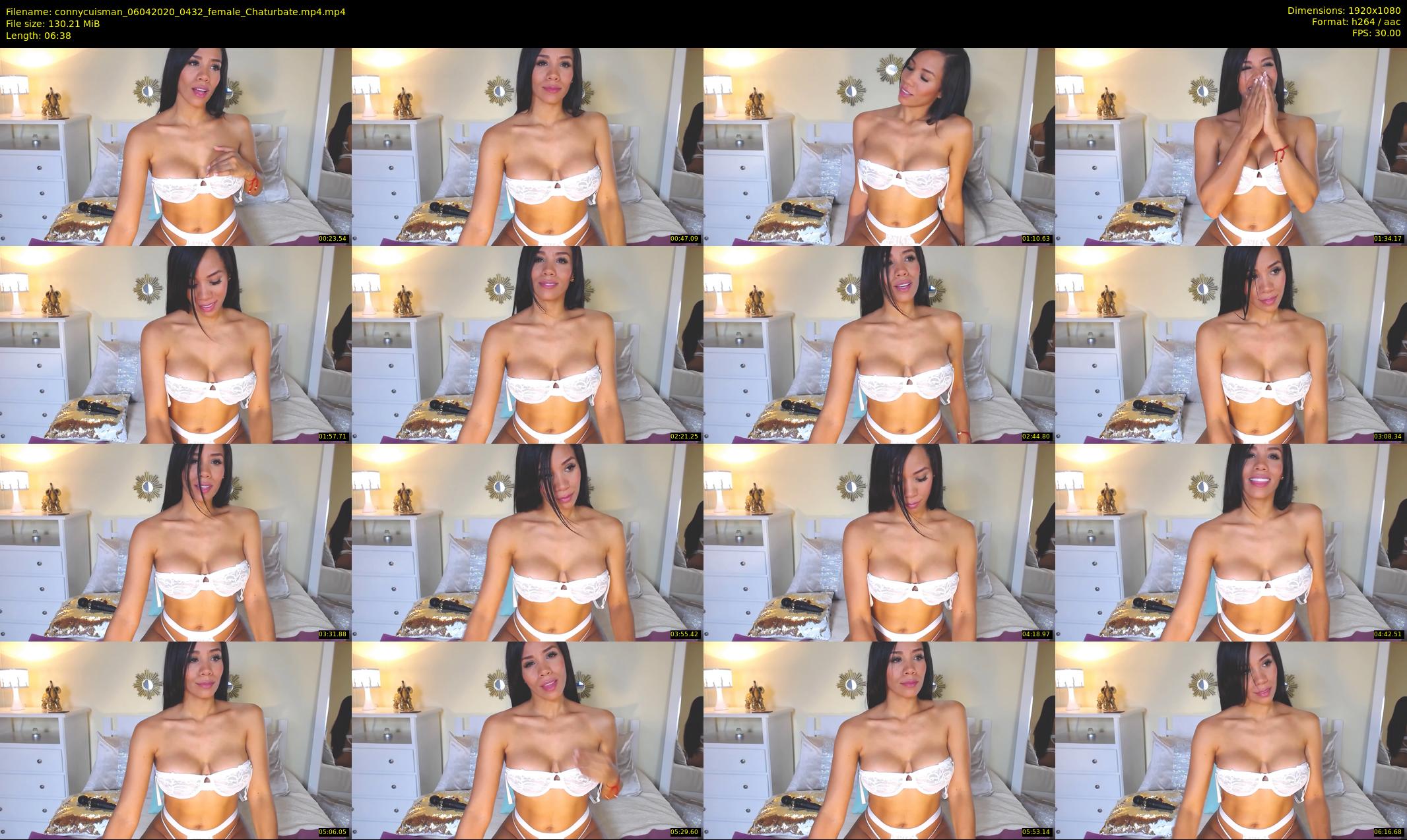 connycuisman — 7 minute Chaturbate female cam show recording, 1080p, Apr 6, 2020