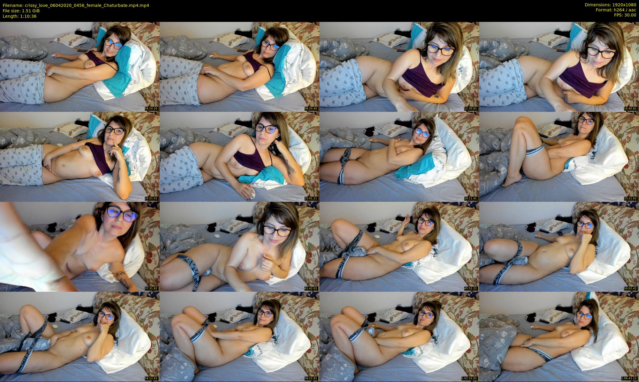 crissy_love — 71 minute Chaturbate female cam show recording, 1080p, Apr 6, 2020
