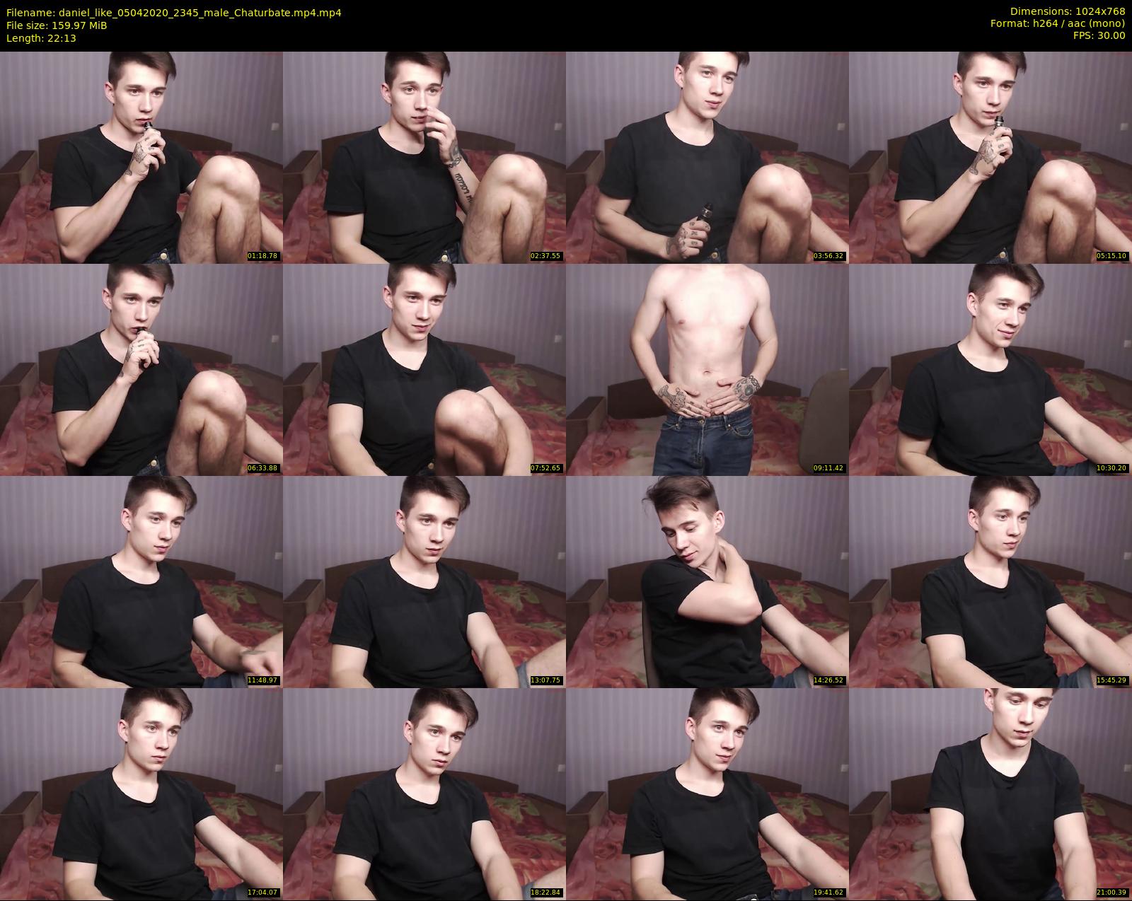 daniel_like — 23 minute Chaturbate male cam show recording, 720p, Apr 5, 2020