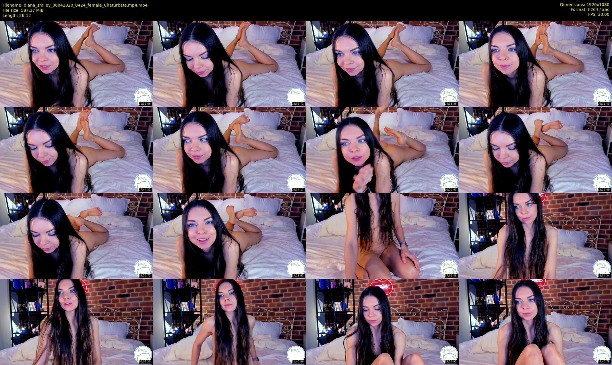 diana_smiley — 27 minute Chaturbate female cam show recording, 1080p, Apr 6, 2020
