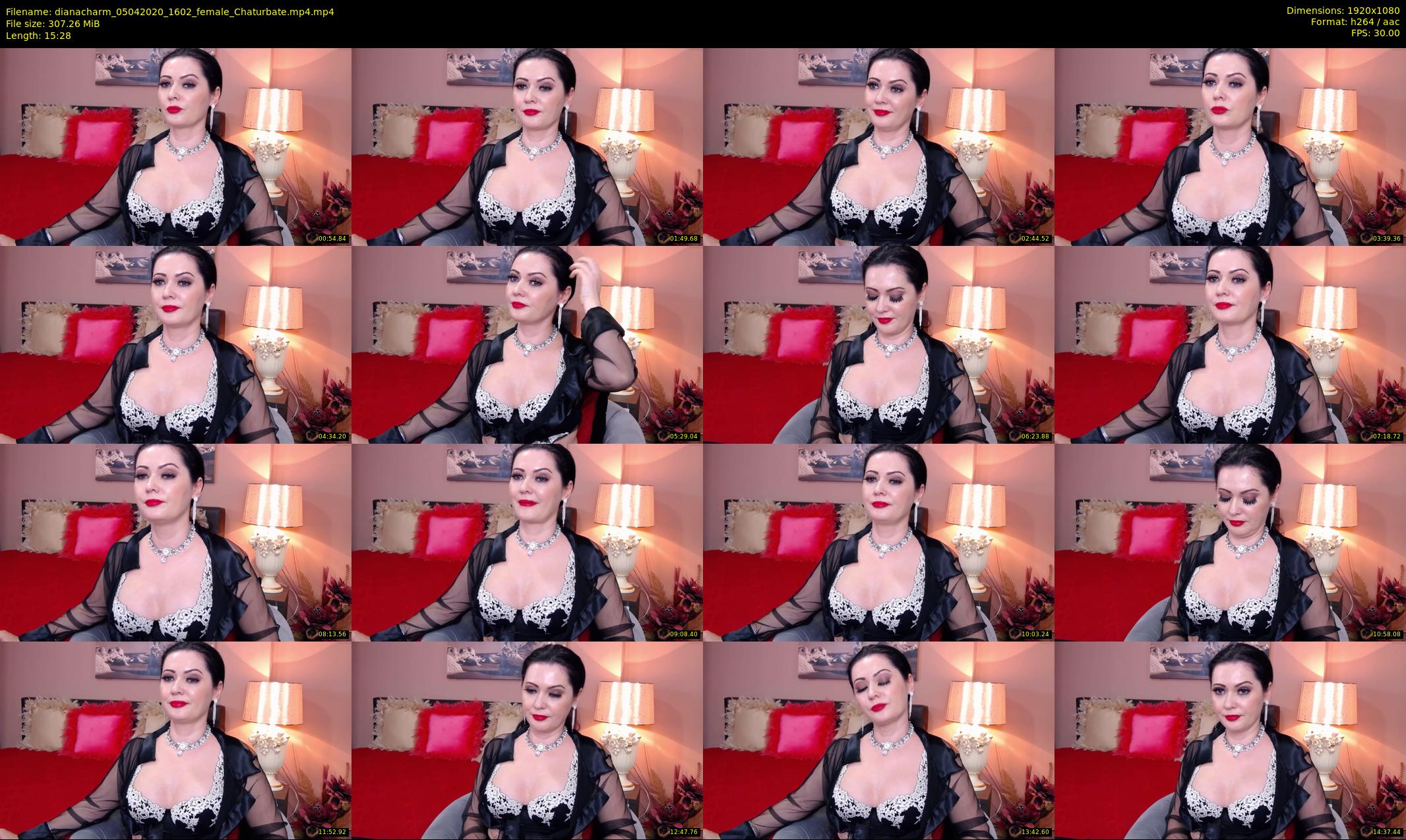 dianacharm — 16 minute Chaturbate female cam show recording, 1080p, Apr 5, 2020