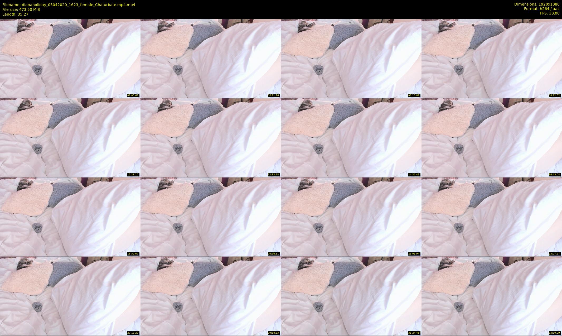 dianaholiday — 36 minute Chaturbate female cam show recording, 1080p, Apr 5, 2020