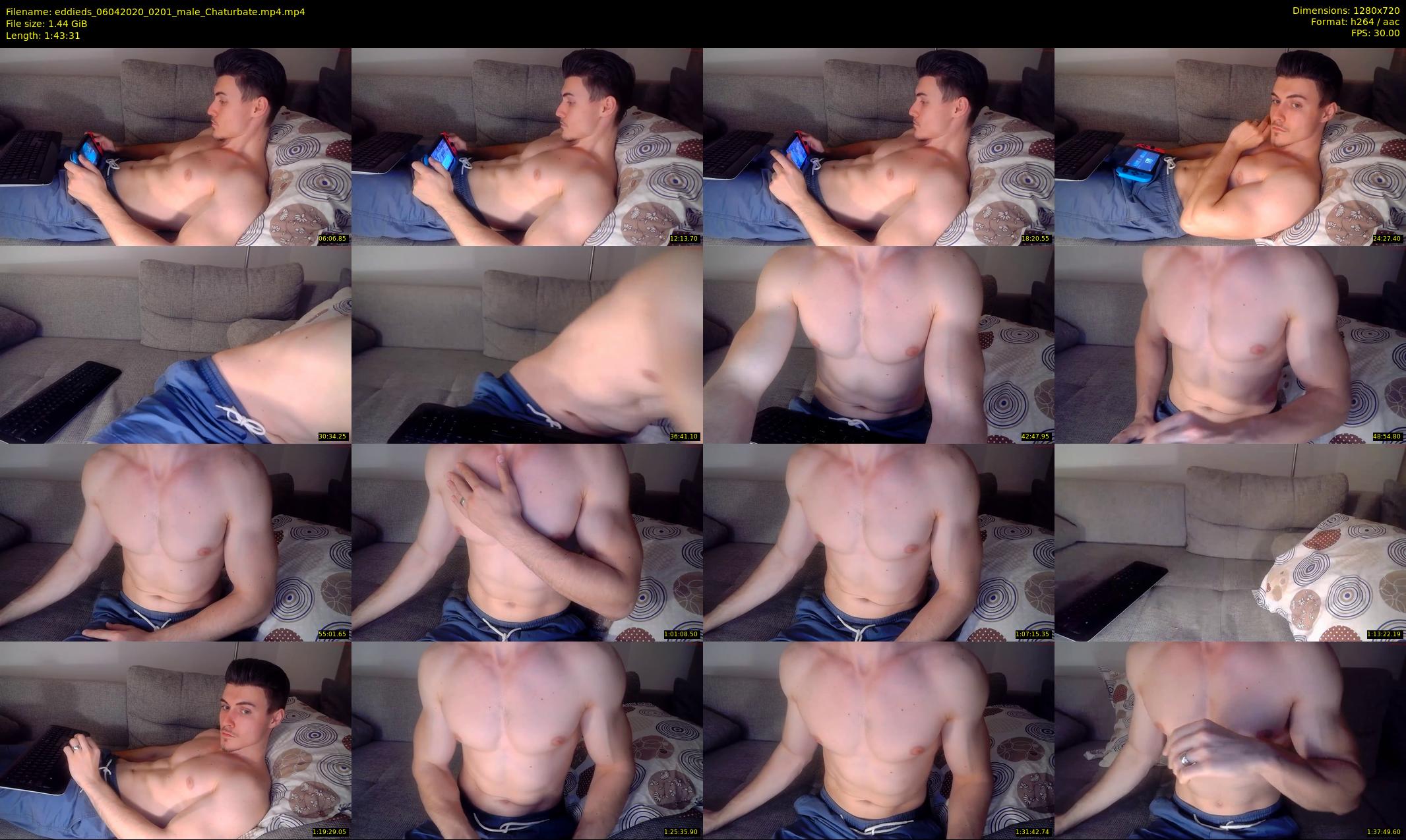 eddieds — 104 minute Chaturbate male cam show recording, 720p, Apr 6, 2020