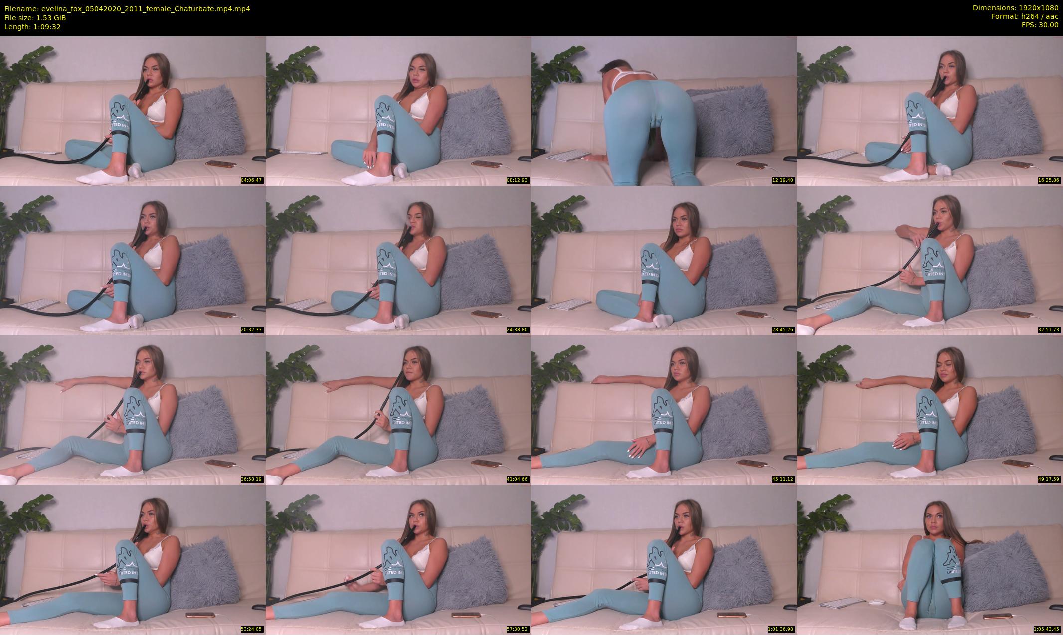 evelina_fox — 70 minute Chaturbate female cam show recording, 1080p, Apr 5, 2020