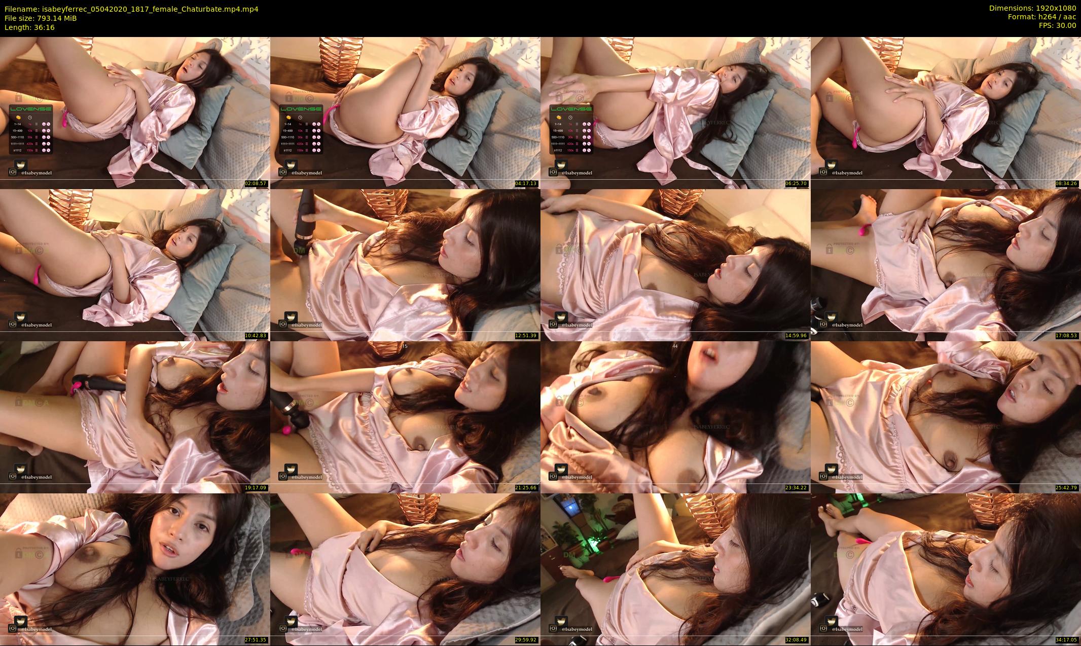 isabeyferrec — 37 minute Chaturbate female cam show recording, 1080p, Apr 5, 2020