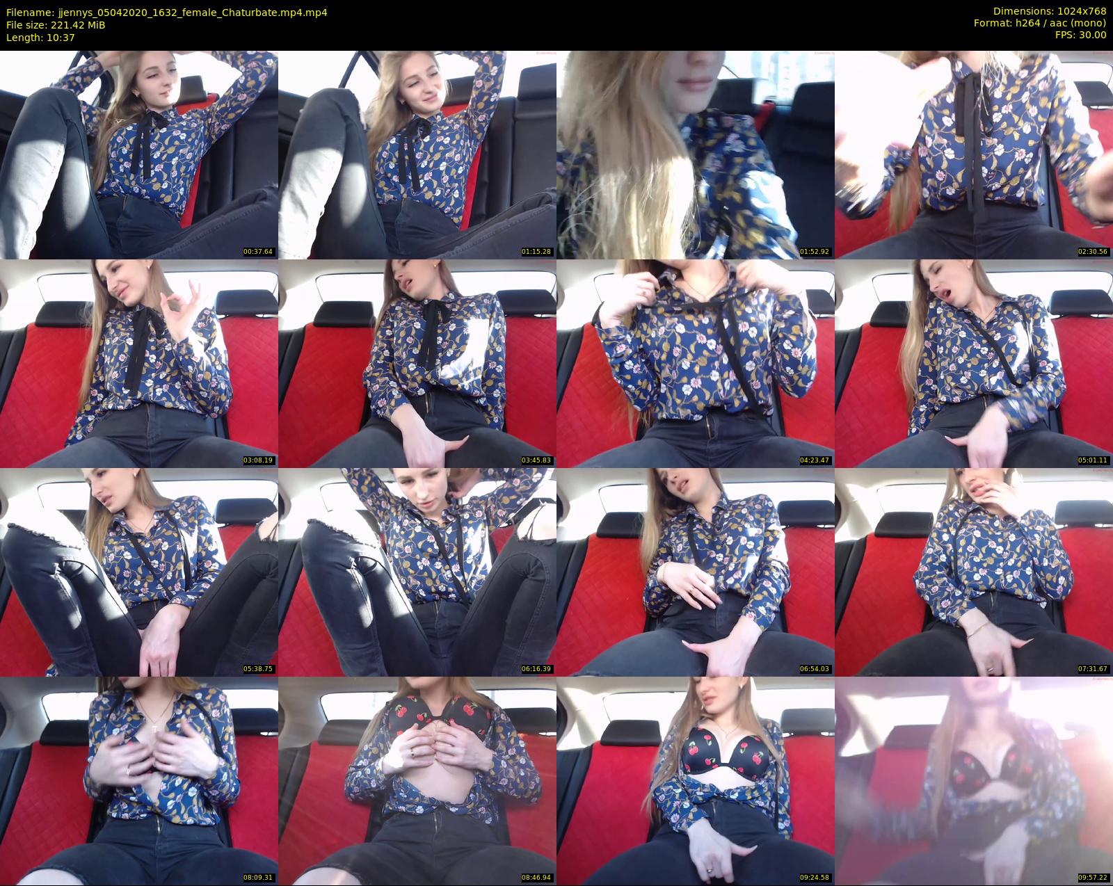 jjennys — 11 minute Chaturbate female cam show recording, 720p, Apr 5, 2020
