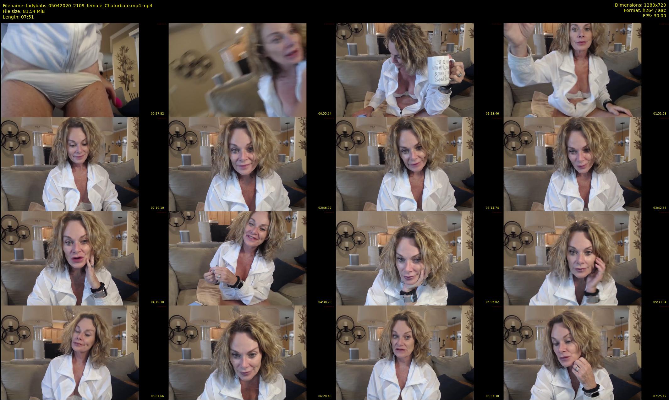 ladybabs — 8 minute Chaturbate female cam show recording, 720p, Apr 5, 2020