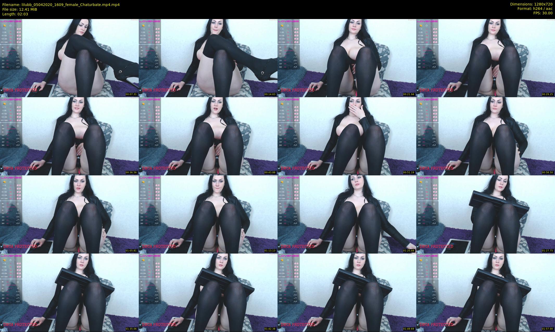 lilubb — 3 minute Chaturbate female cam show recording, 720p, Apr 5, 2020