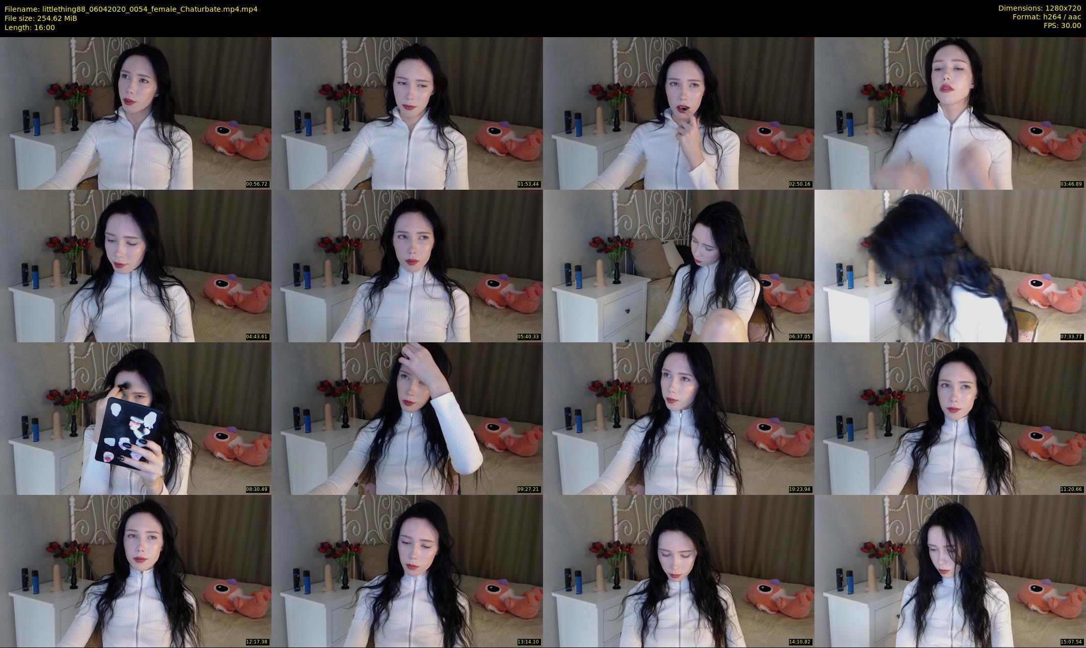 littlething88 — 16 minute Chaturbate female cam show recording, 720p, Apr 6, 2020