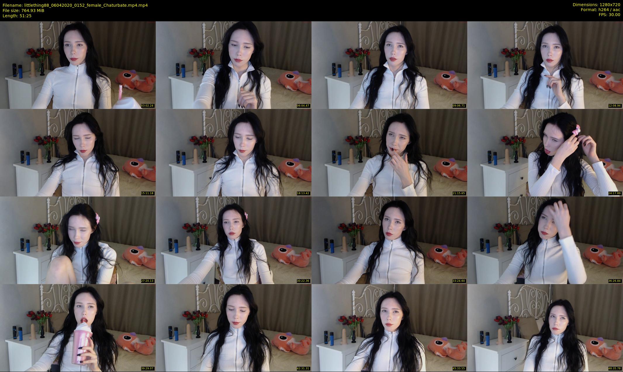 littlething88 — 52 minute Chaturbate female cam show recording, 720p, Apr 6, 2020